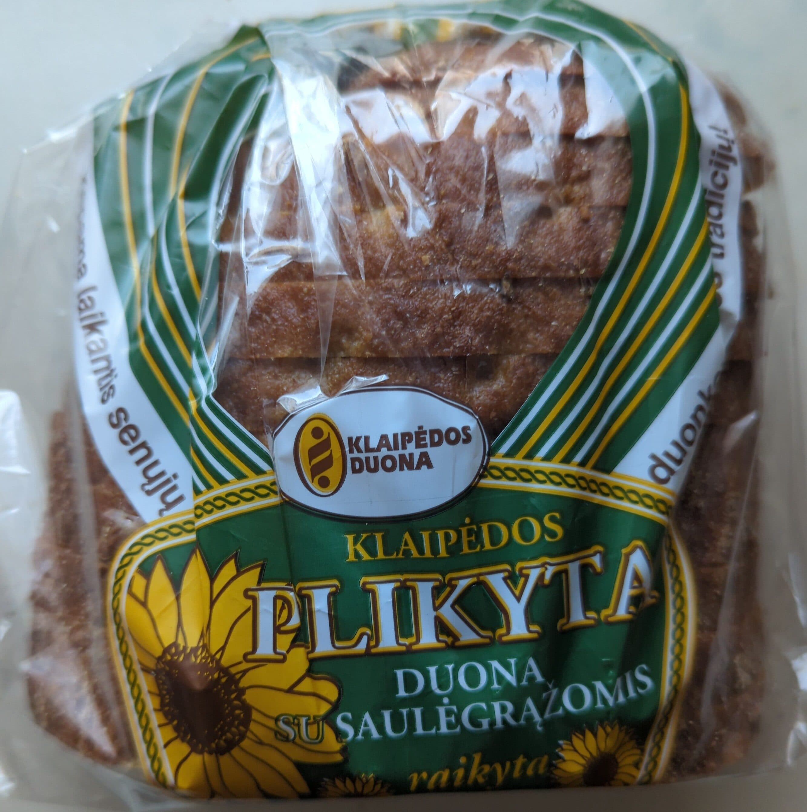 Klaipėdos duona Duona su saulėgrąžomis packshot