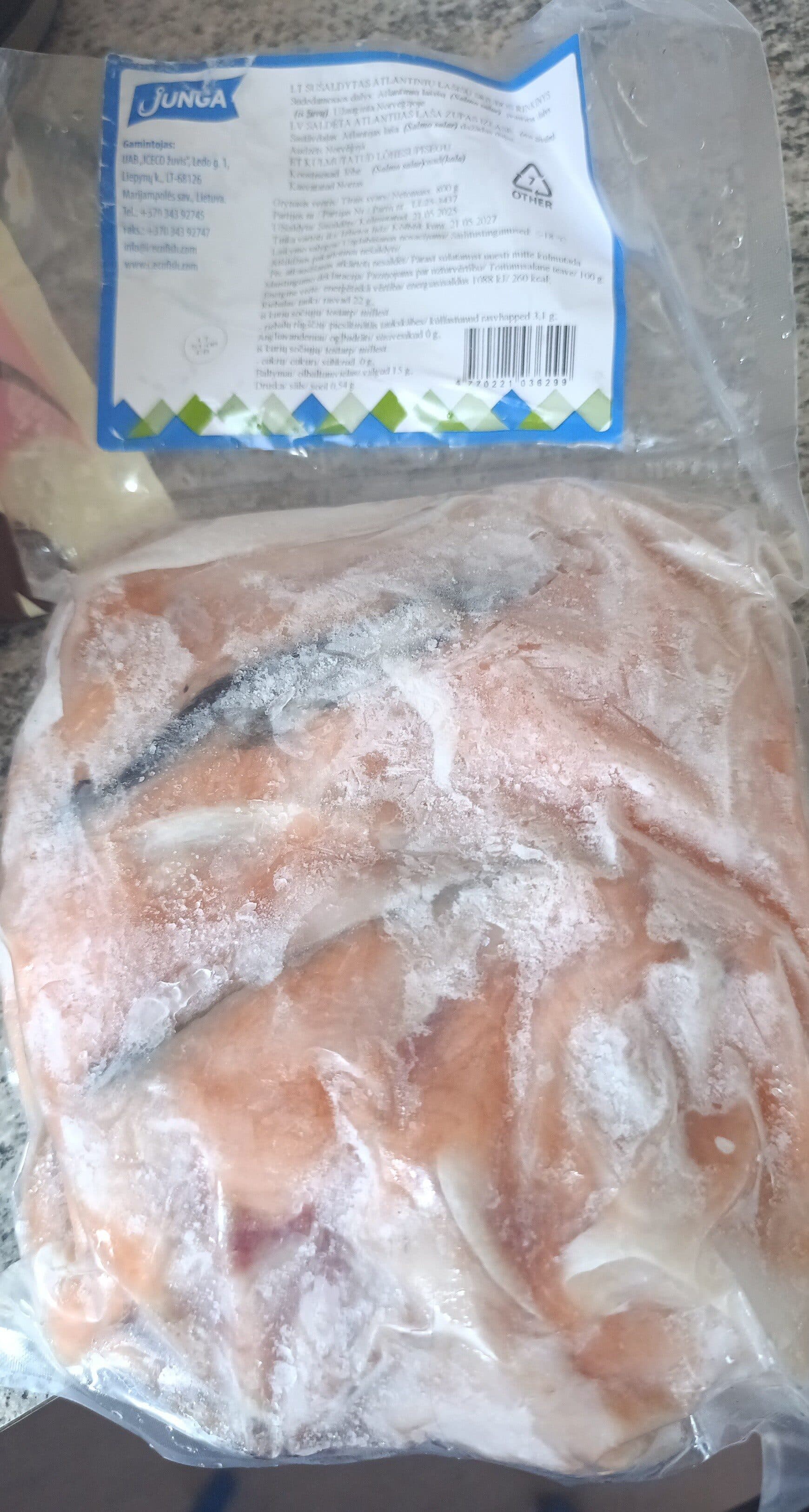 Junga Sasaldēta Atlantijas Laša Zupas Izlase packshot