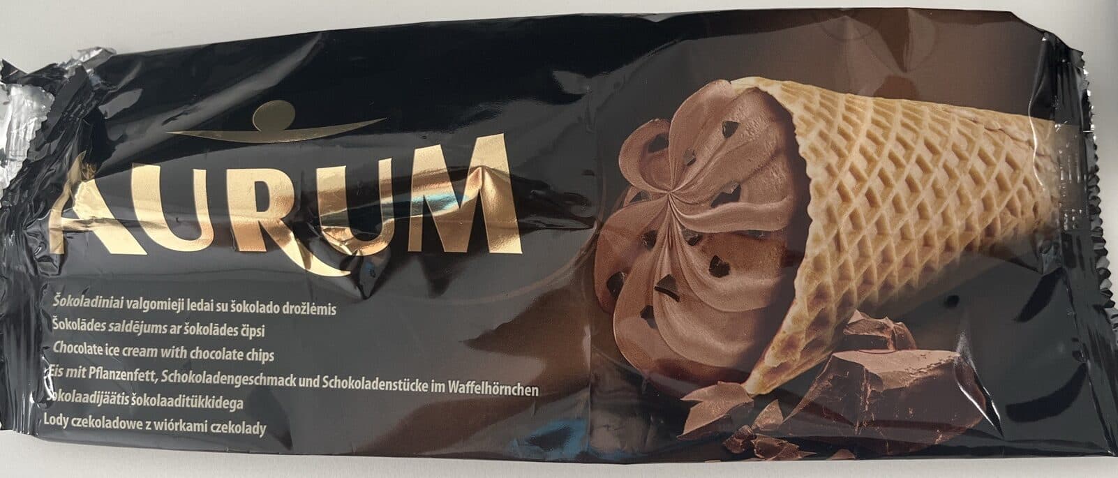 Aurum Chocolate Ice Cream With Chocolate Chips packshot