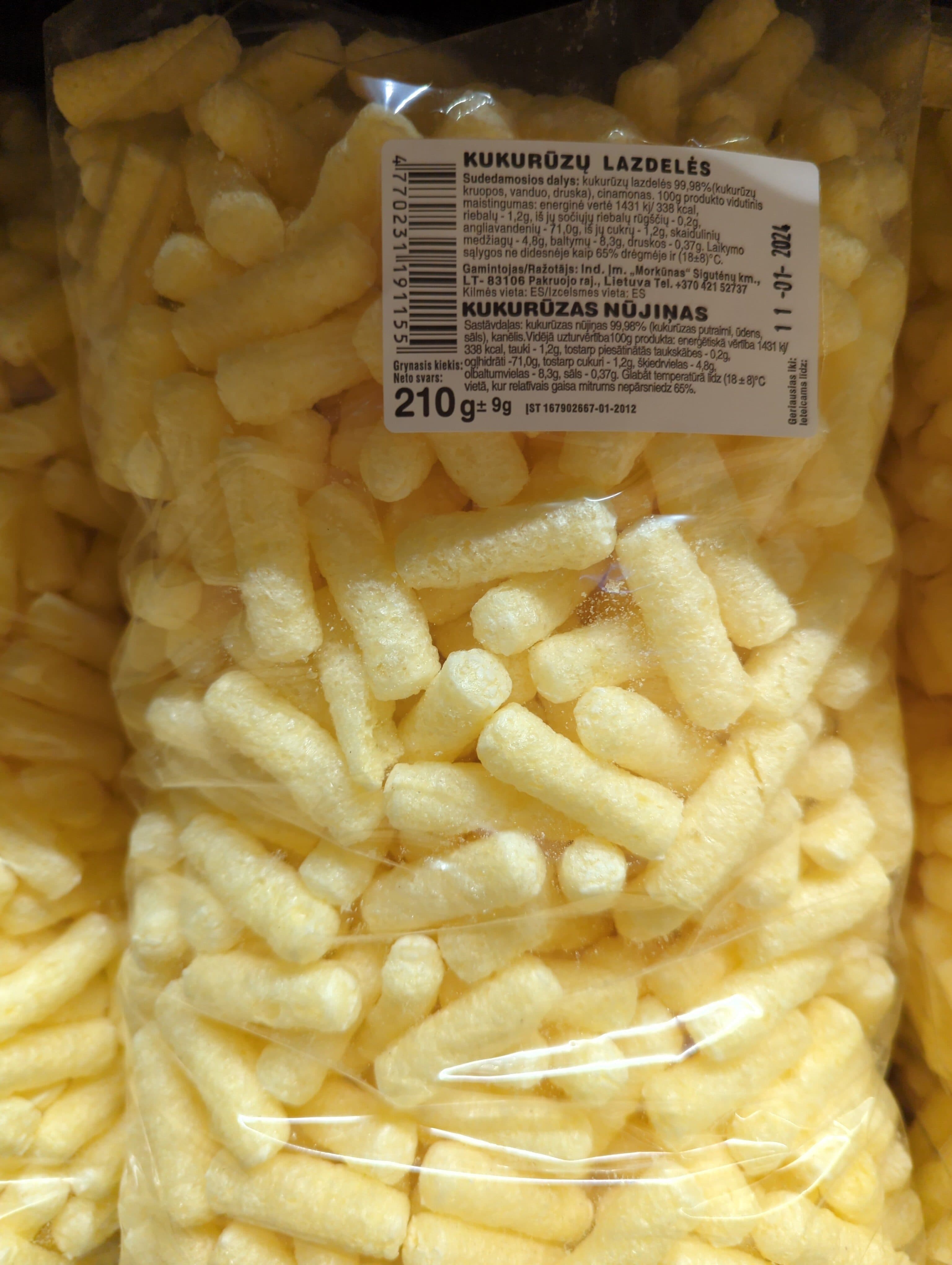 Rimi Kukurūzų Lazdelės packshot
