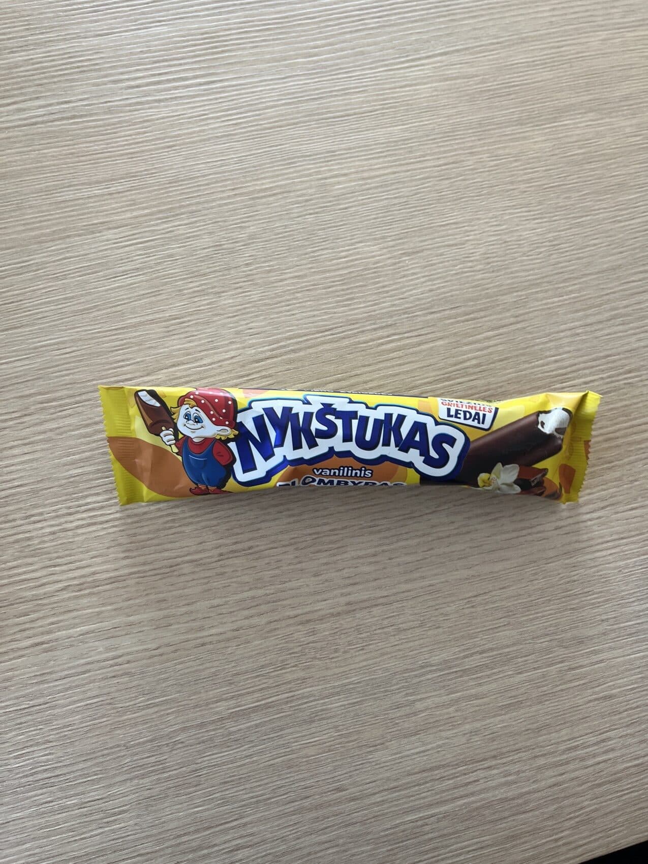 Nykštukas Nykštukas vanilinis blombyras packshot