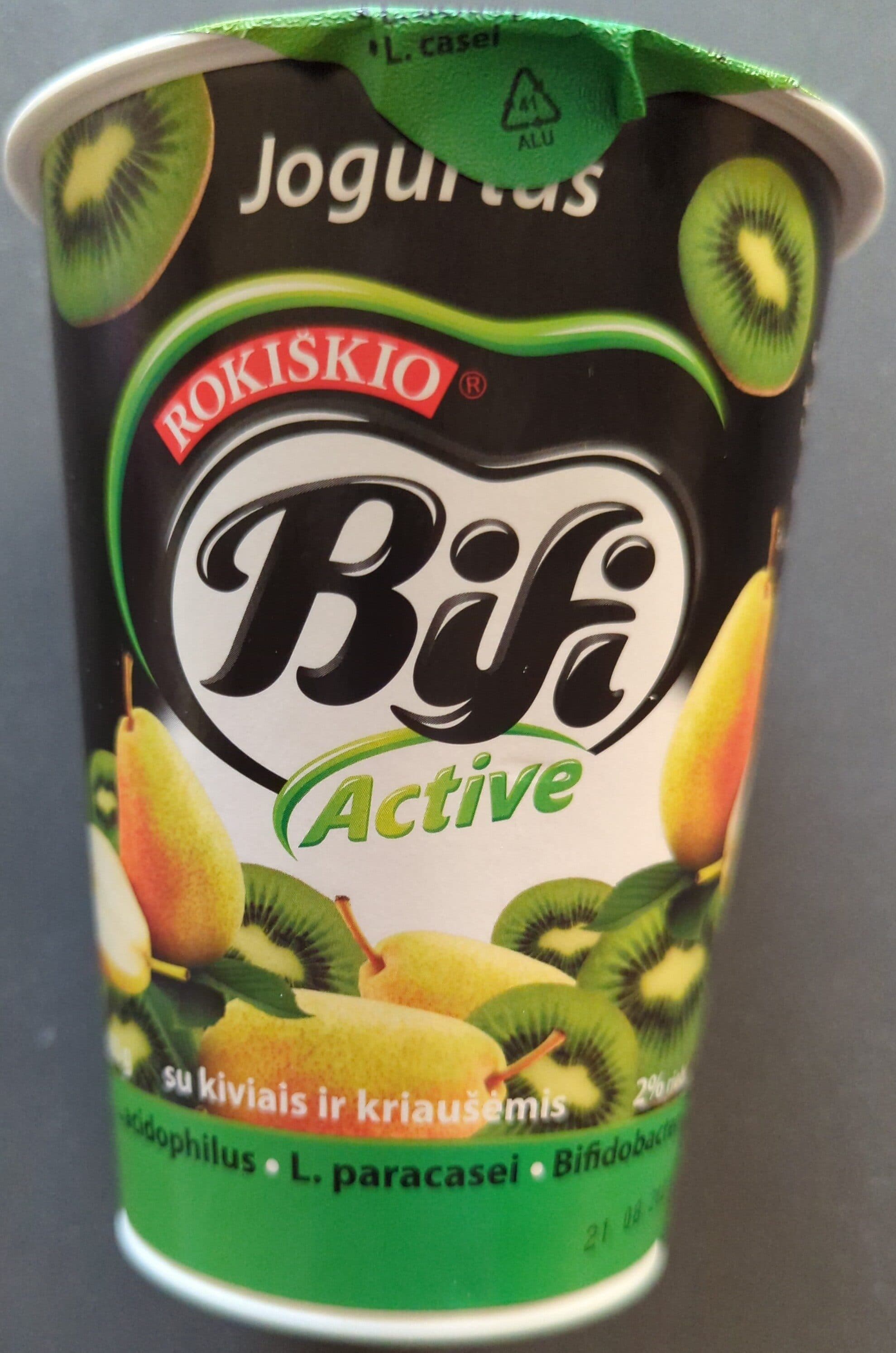 Rokiškio bifi yogurt packshot