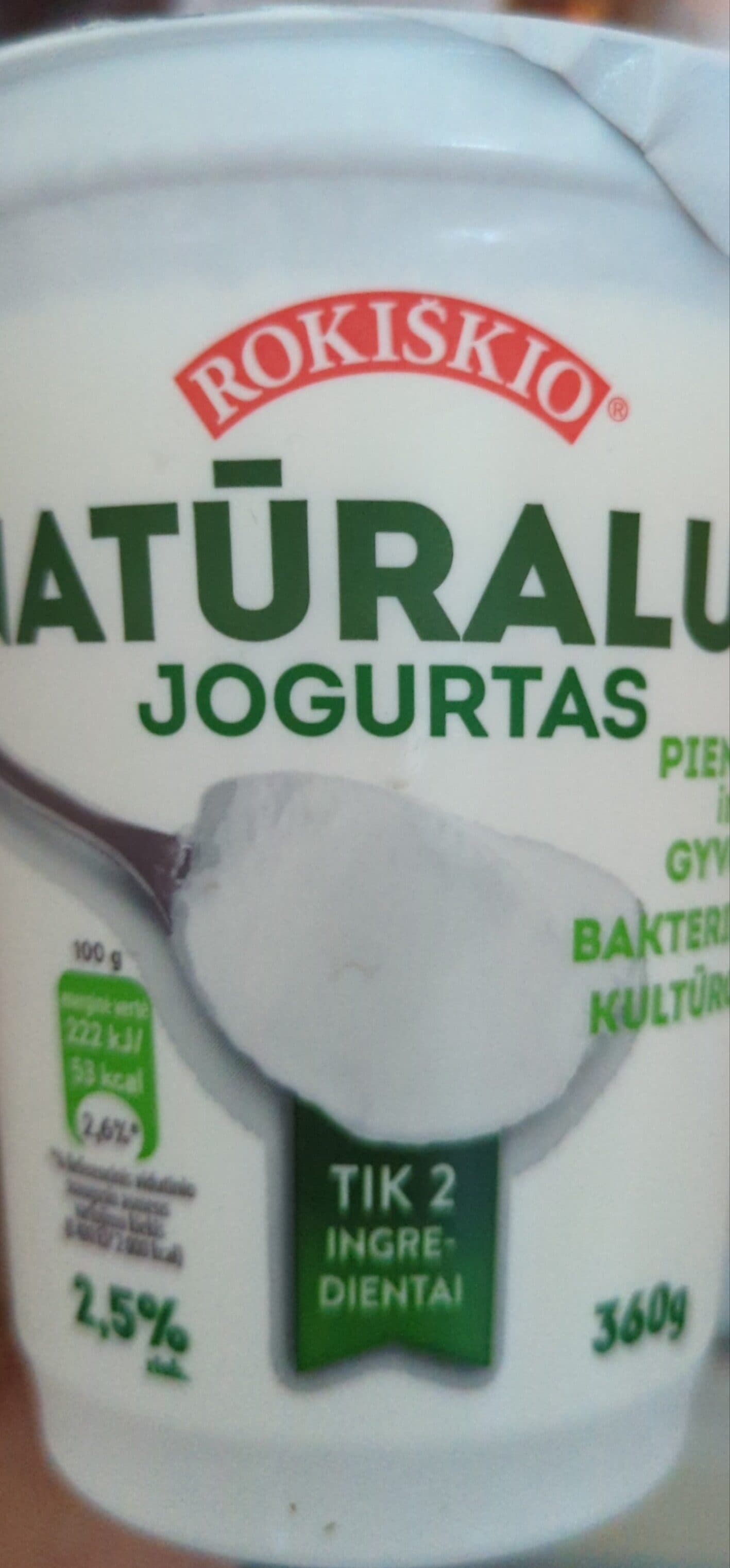 Rokiškio Naturalus 360 packshot