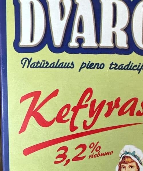 Dvaro Kefyras 3,2% packshot