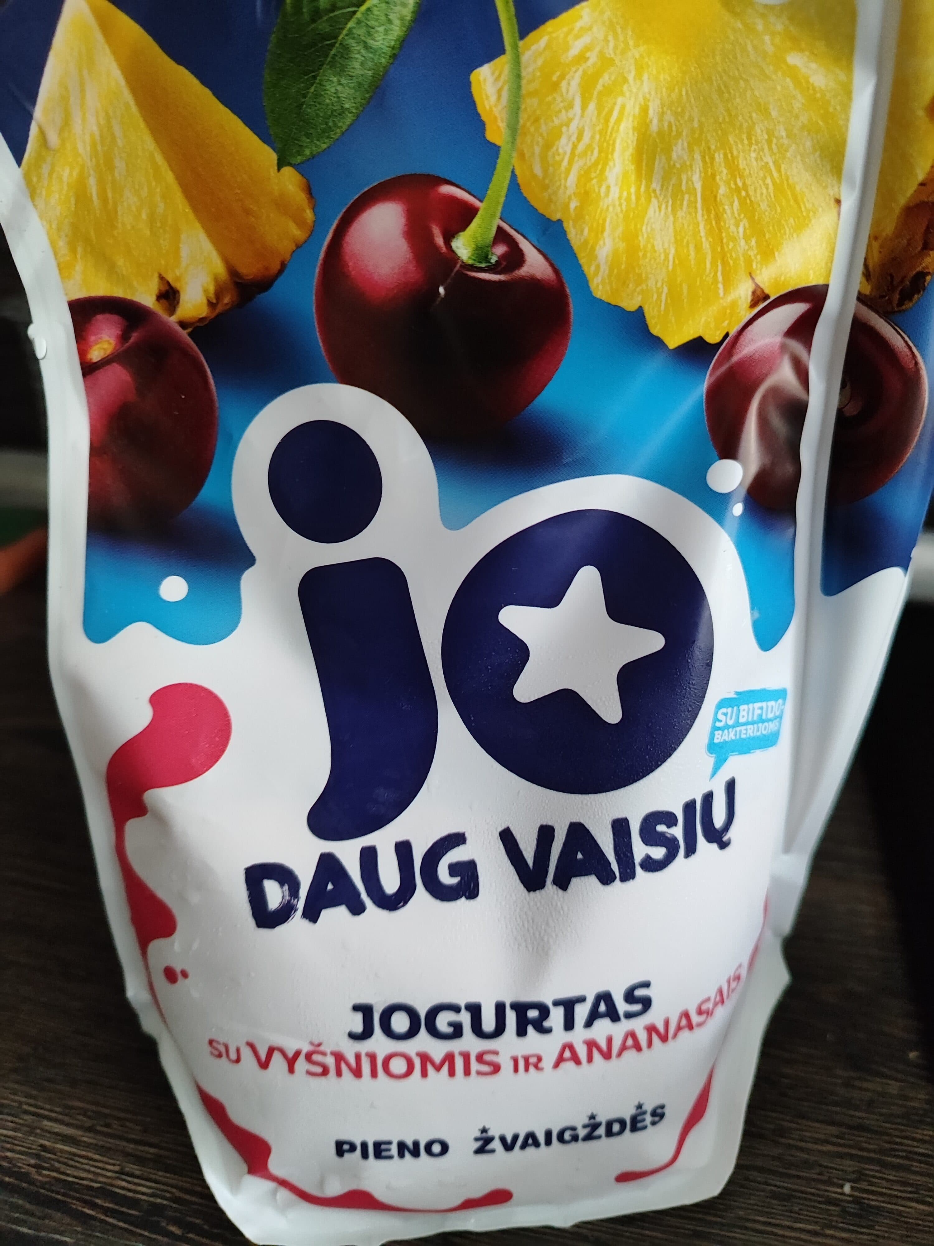 JO jo jogurtas packshot