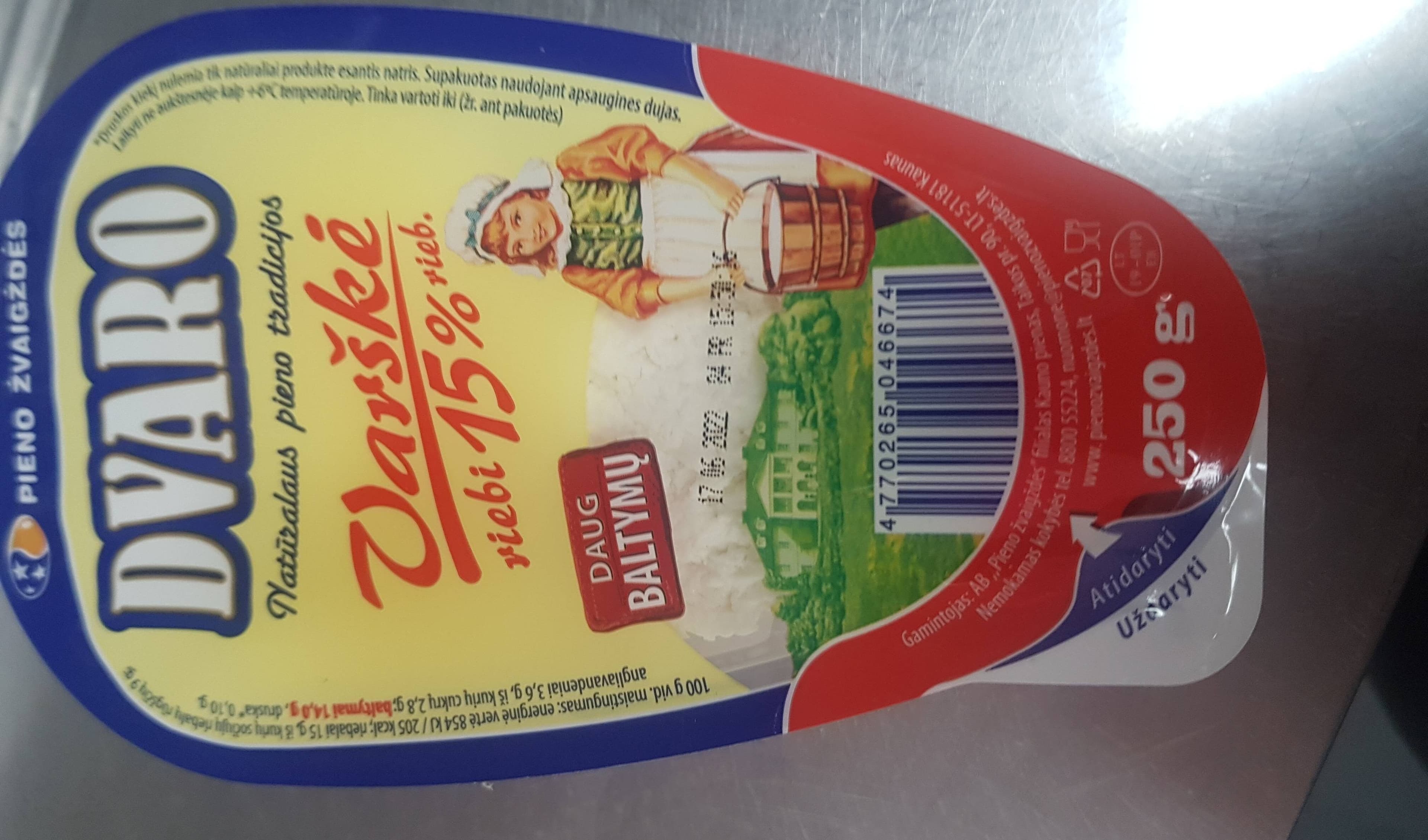 Dvaro Dvaro 15% packshot