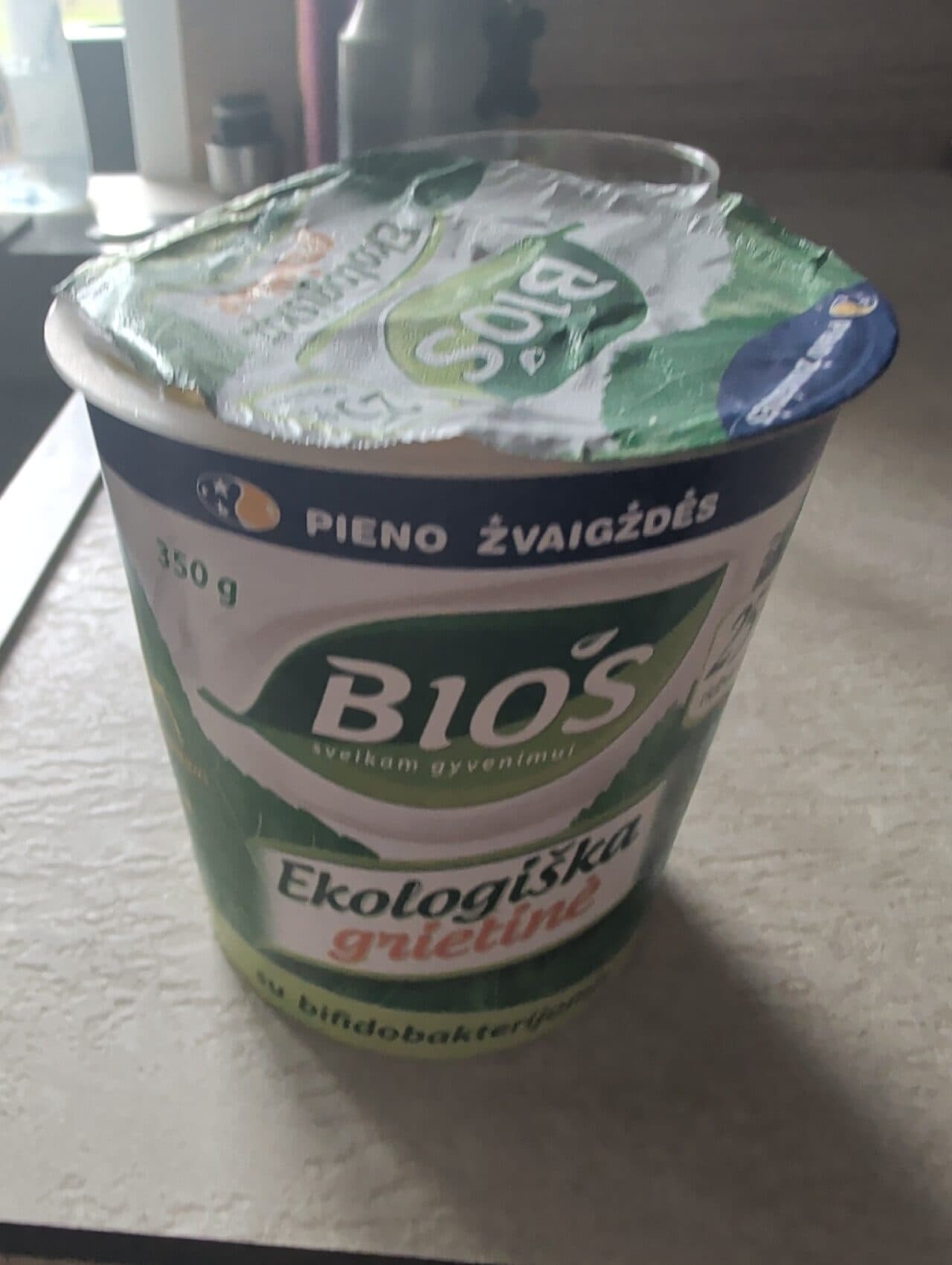 Pieno Žvaigždės Ekologiška Grietinė packshot