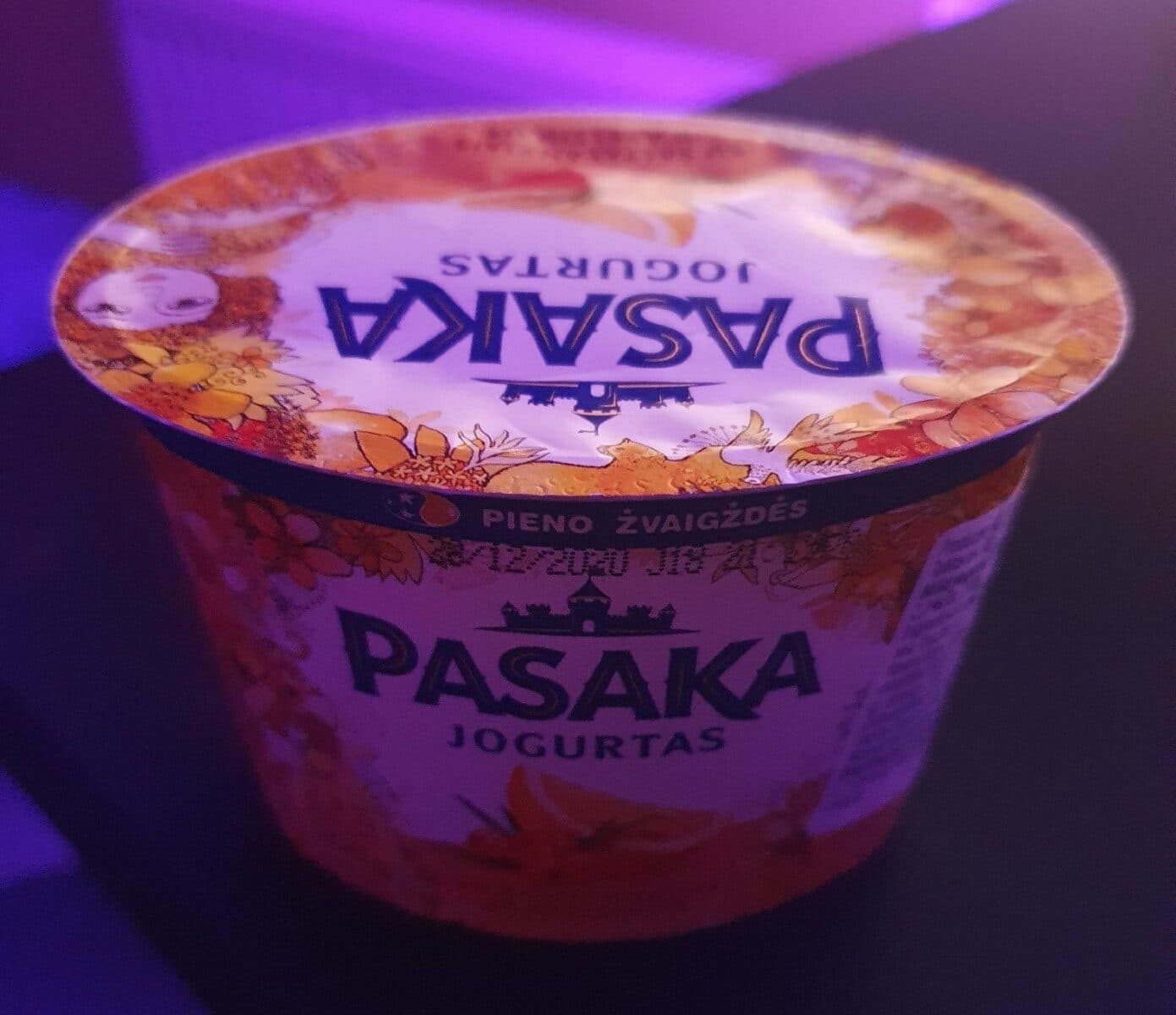 Jogurtas su šaltalankiais ir apelsinais packshot