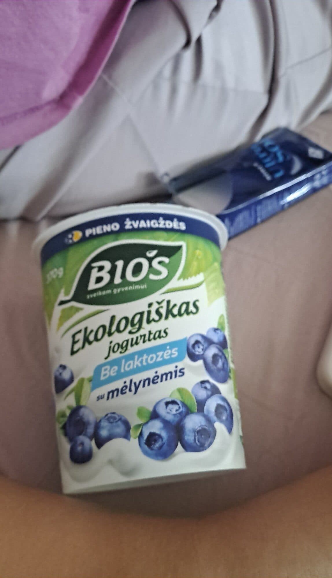 Pieno Žvaigždės Ekologiškas Jogurtas Be Laktozės Bios packshot