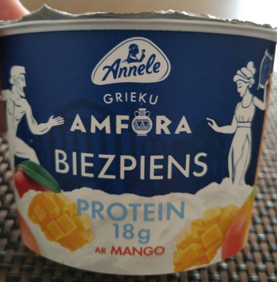 Annele Biezpiens ar mango packshot