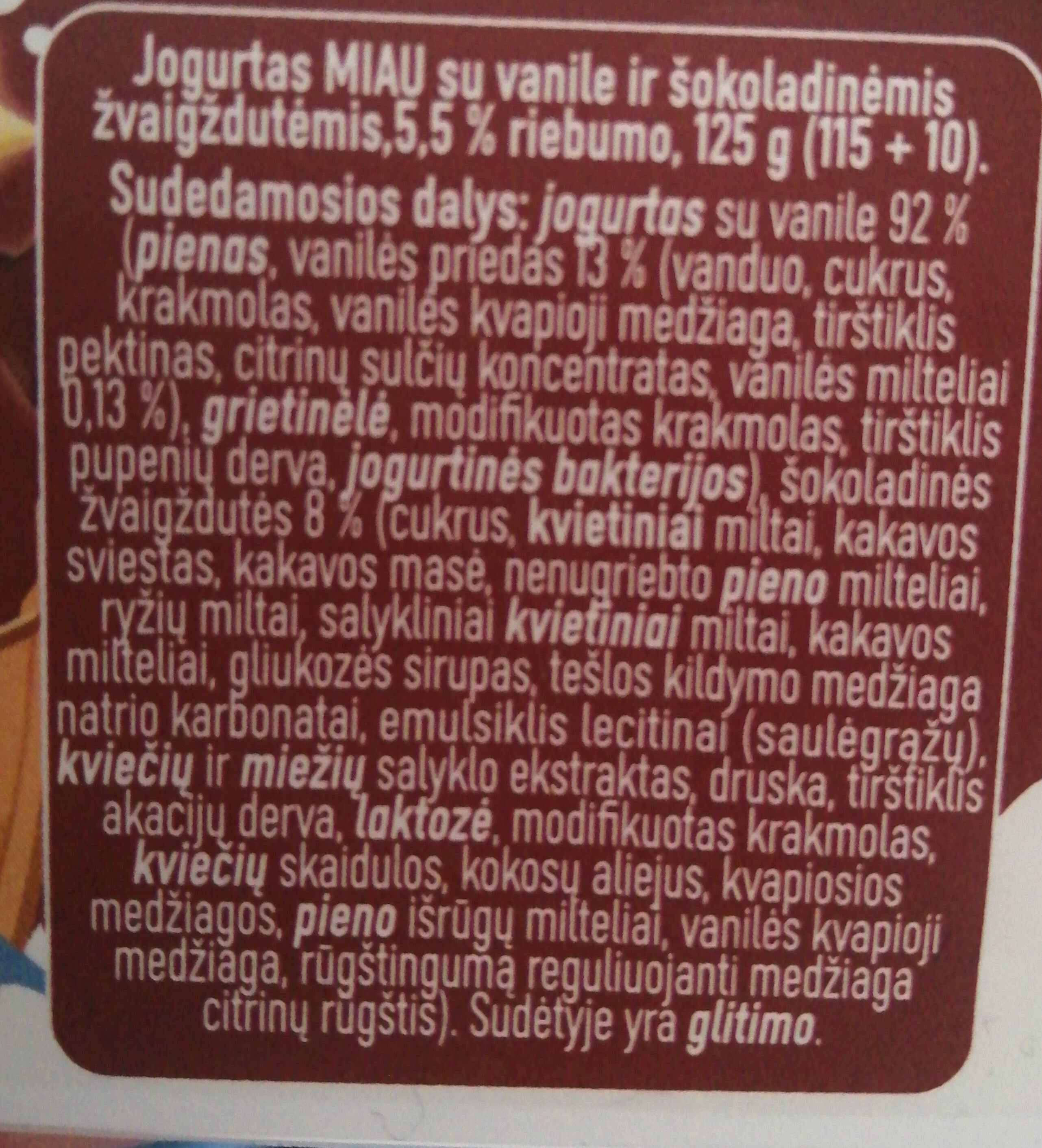 Miau Jogurtas packshot