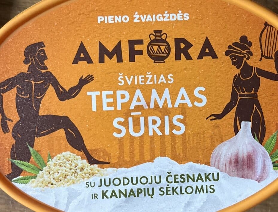 Pieno Žvaigždės Tepamas Sūris packshot