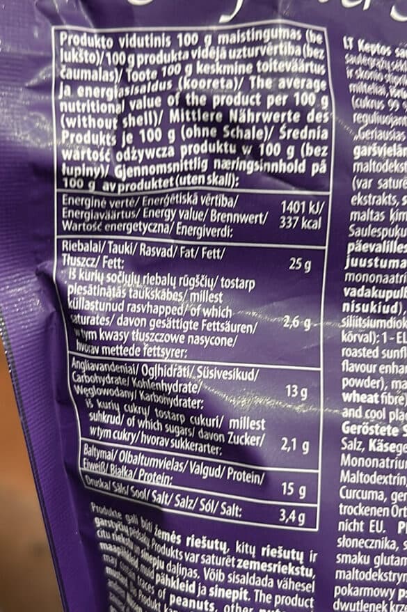 Yes Graines de tournesol packshot