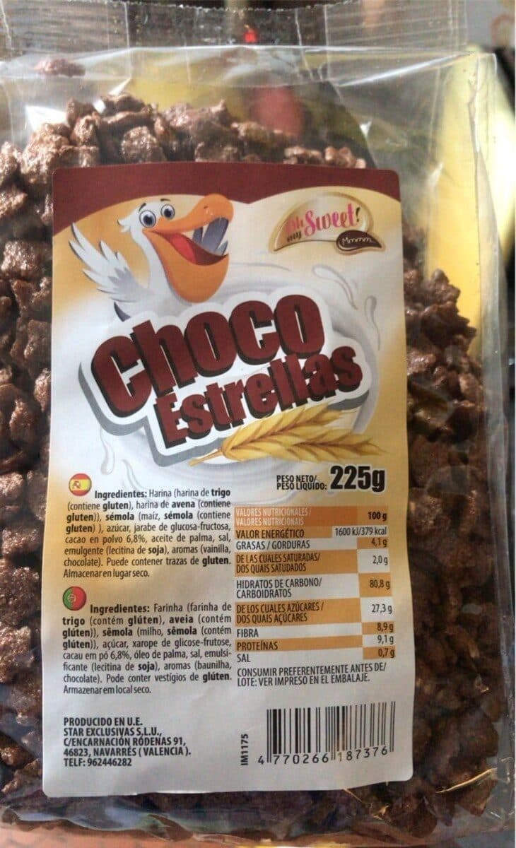 Choco estrellas packshot