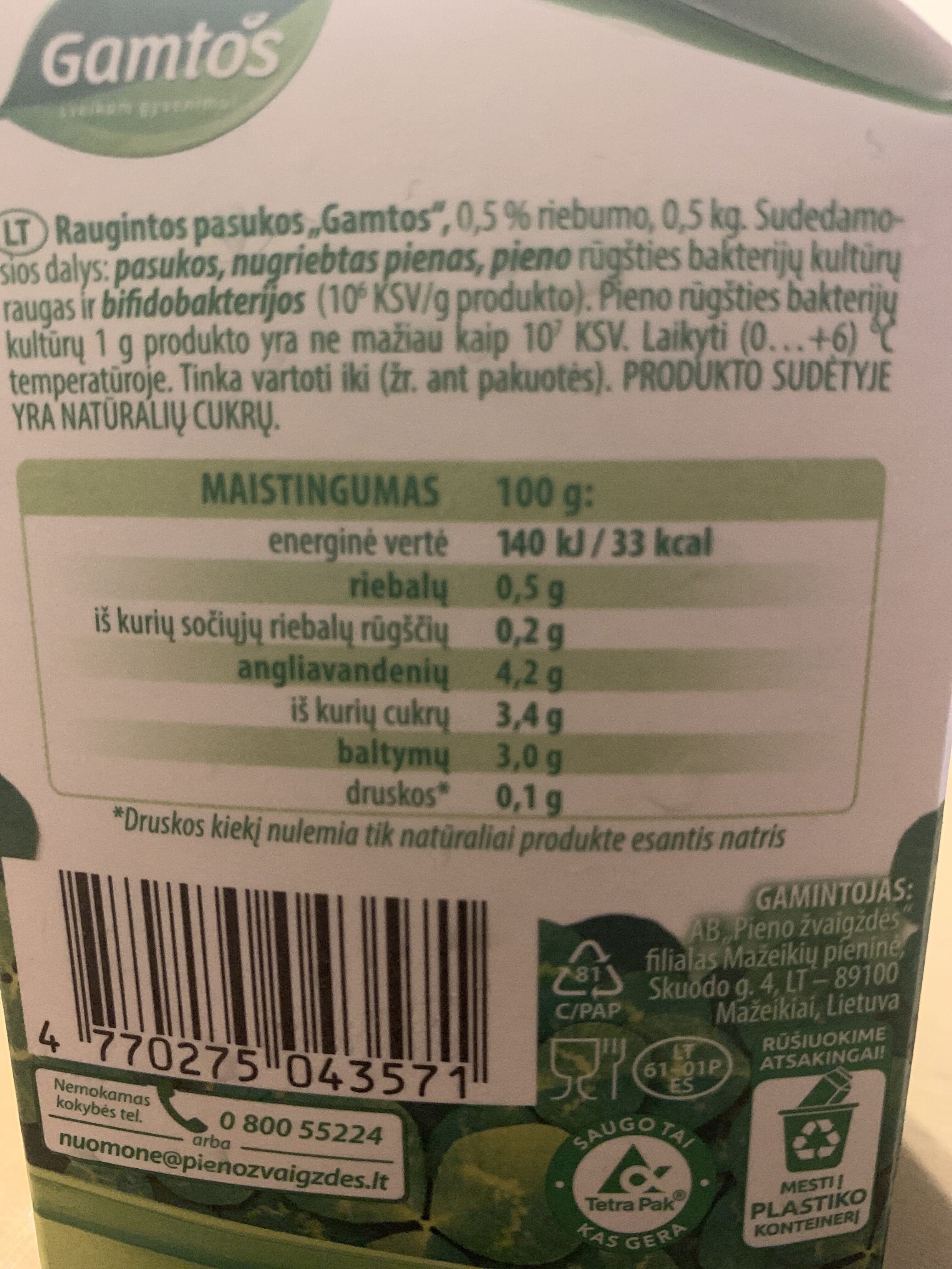 gamtos raugintos pasukos packshot