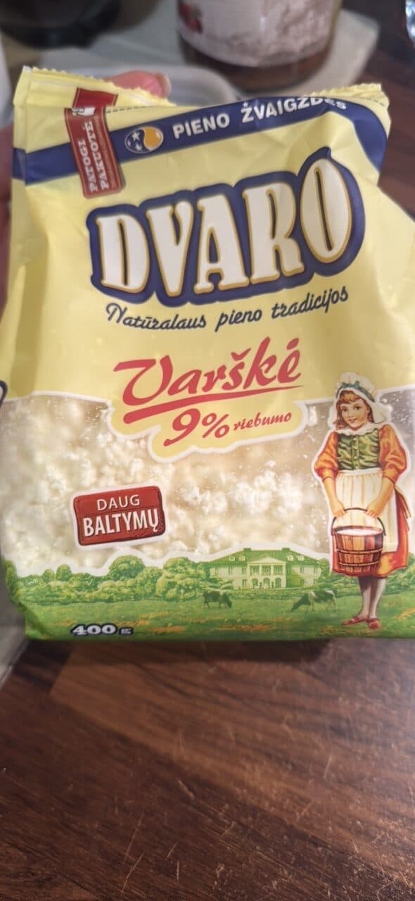DVARO Varškė packshot