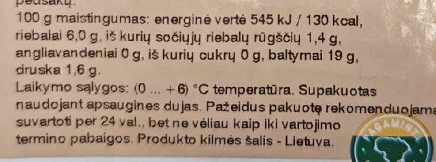 Kaisiadoriu paukstynas Rukytos visciuku blauzdeles packshot