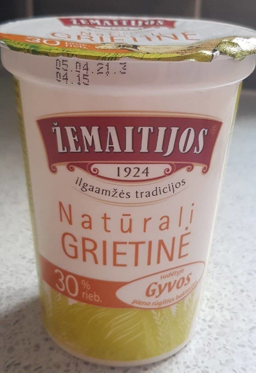 Žemaitijos grietinė packshot