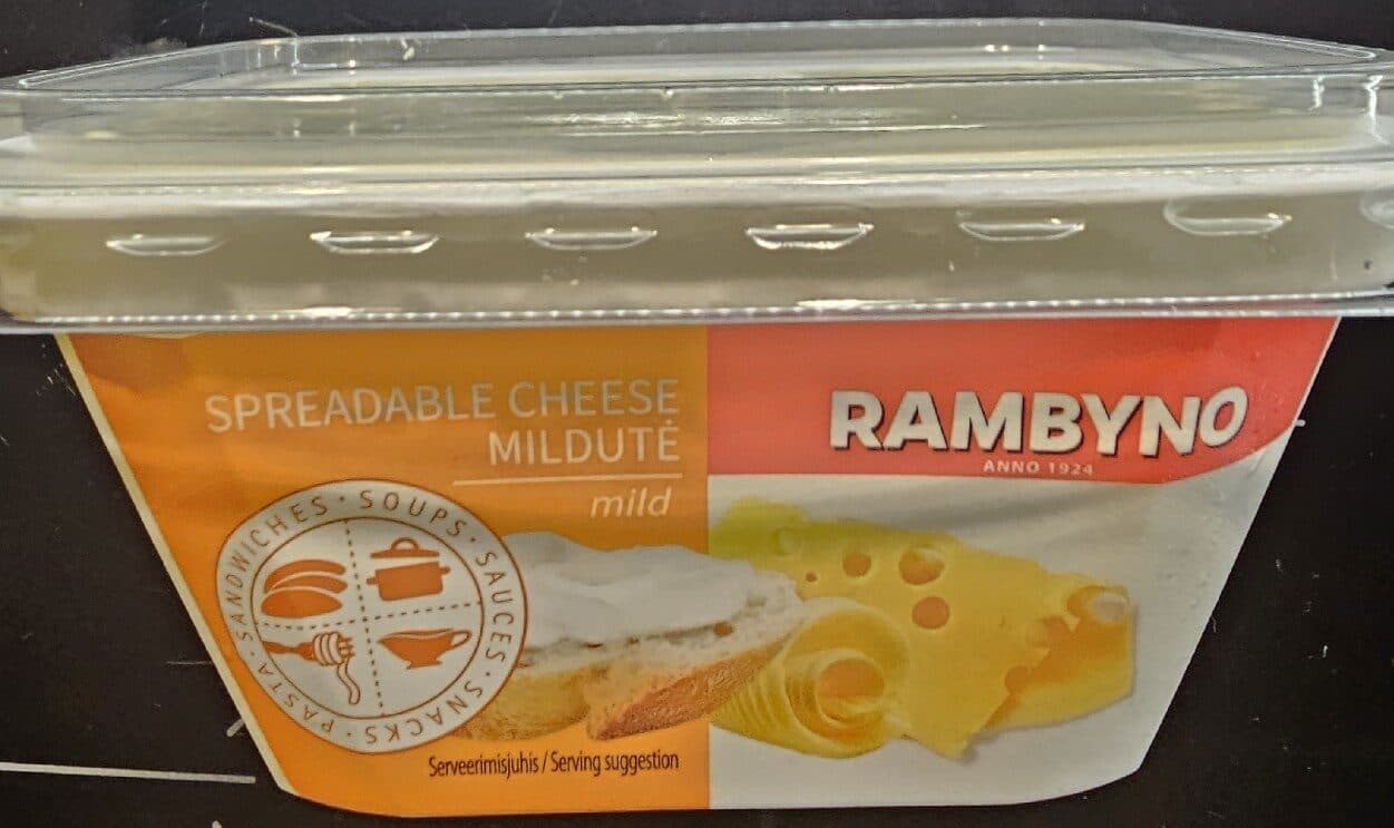 Zemaitijos pienas Spreadable cheese packshot