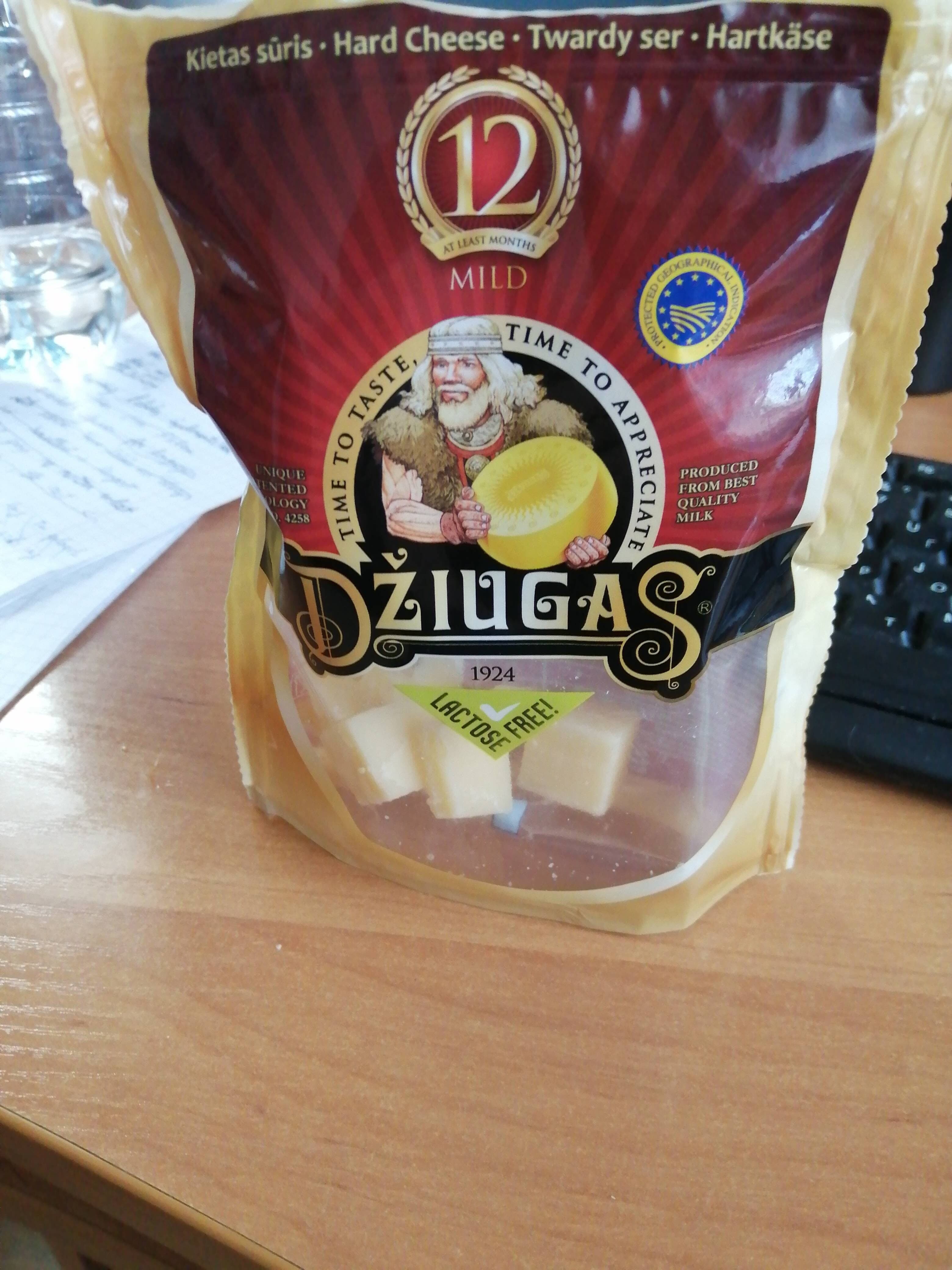 DŽIUGAS Džiugas sūris packshot