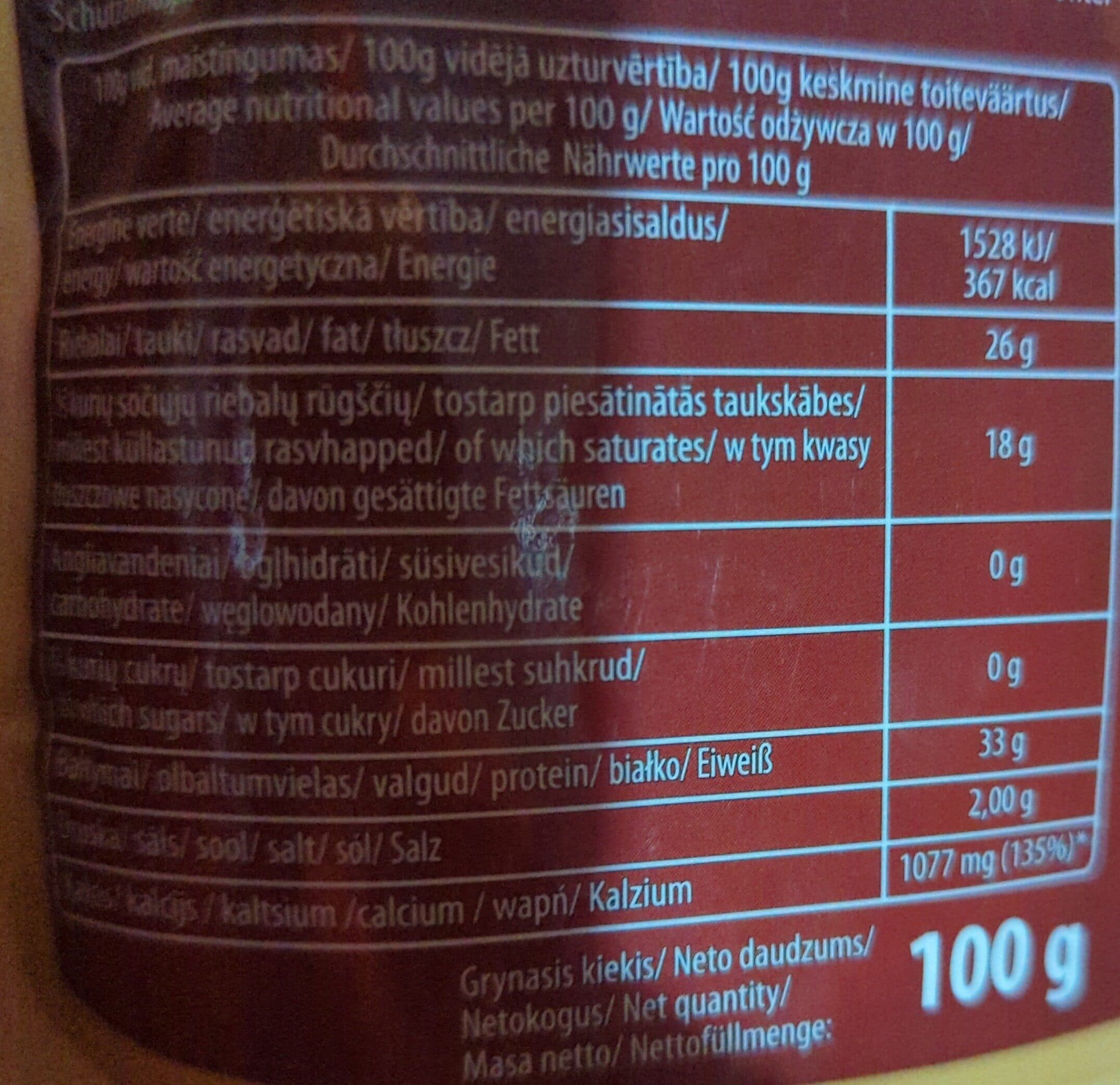 DŽIUGAS Džiugas sūris packshot