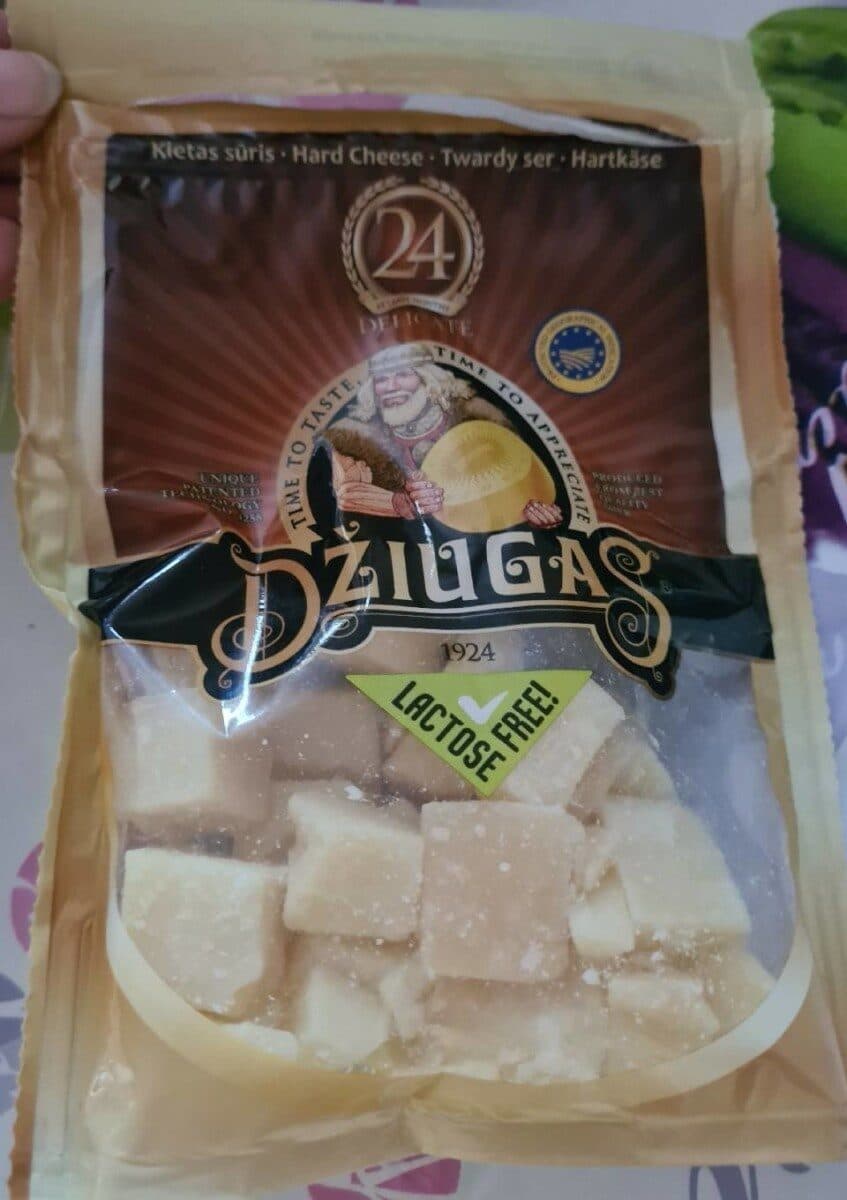 DŽIUGAS Hard cheese Délicate 24 mois packshot