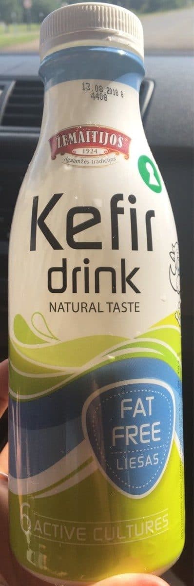 Žemaitijos Kefir drink packshot