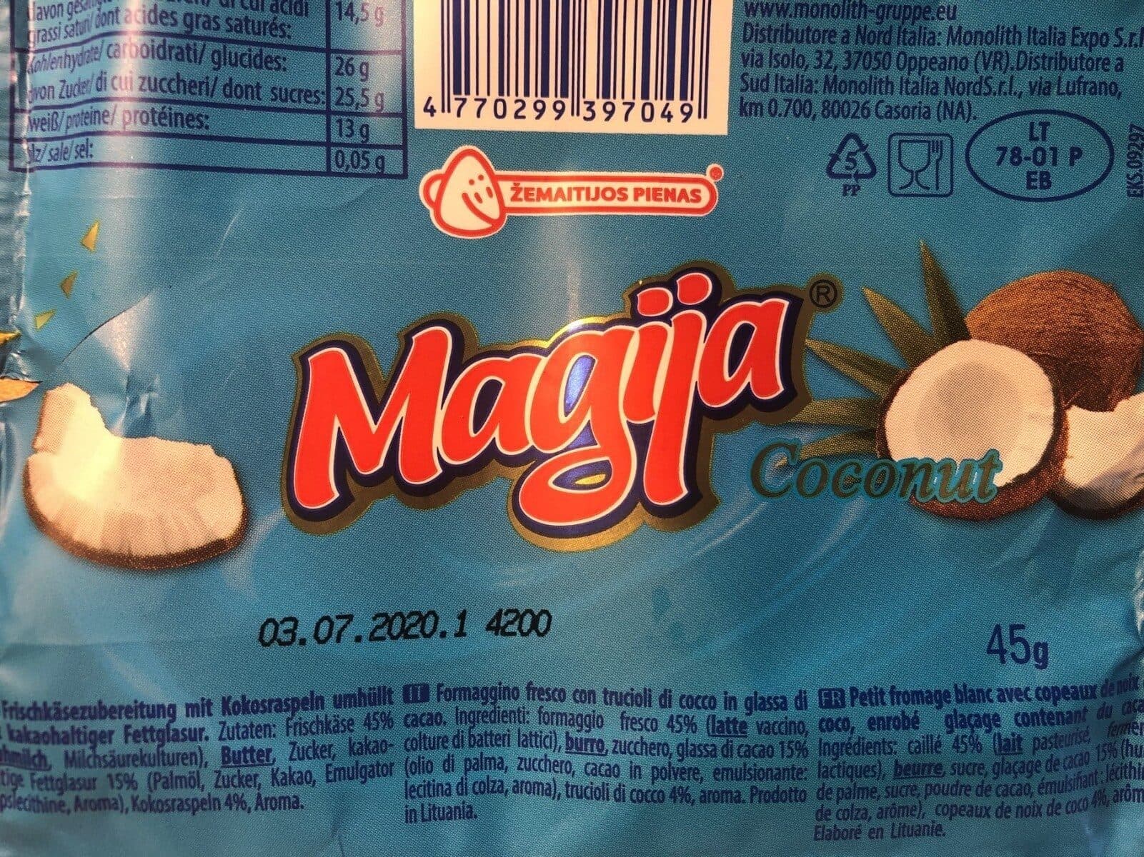magija Magija Coconut packshot
