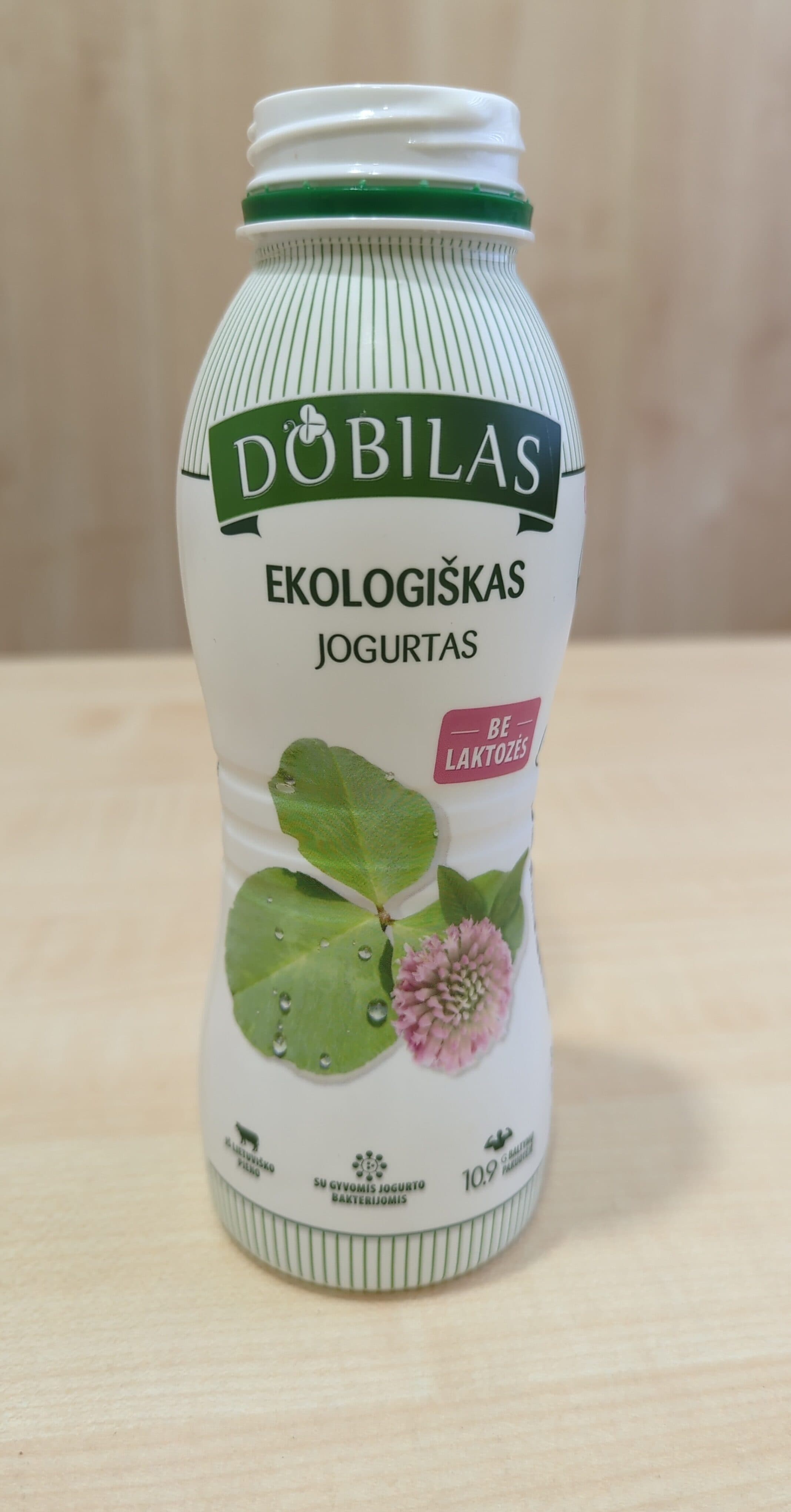 DOBILAS EKOLOGIŠKAS JOGURTAS be Laktozės packshot