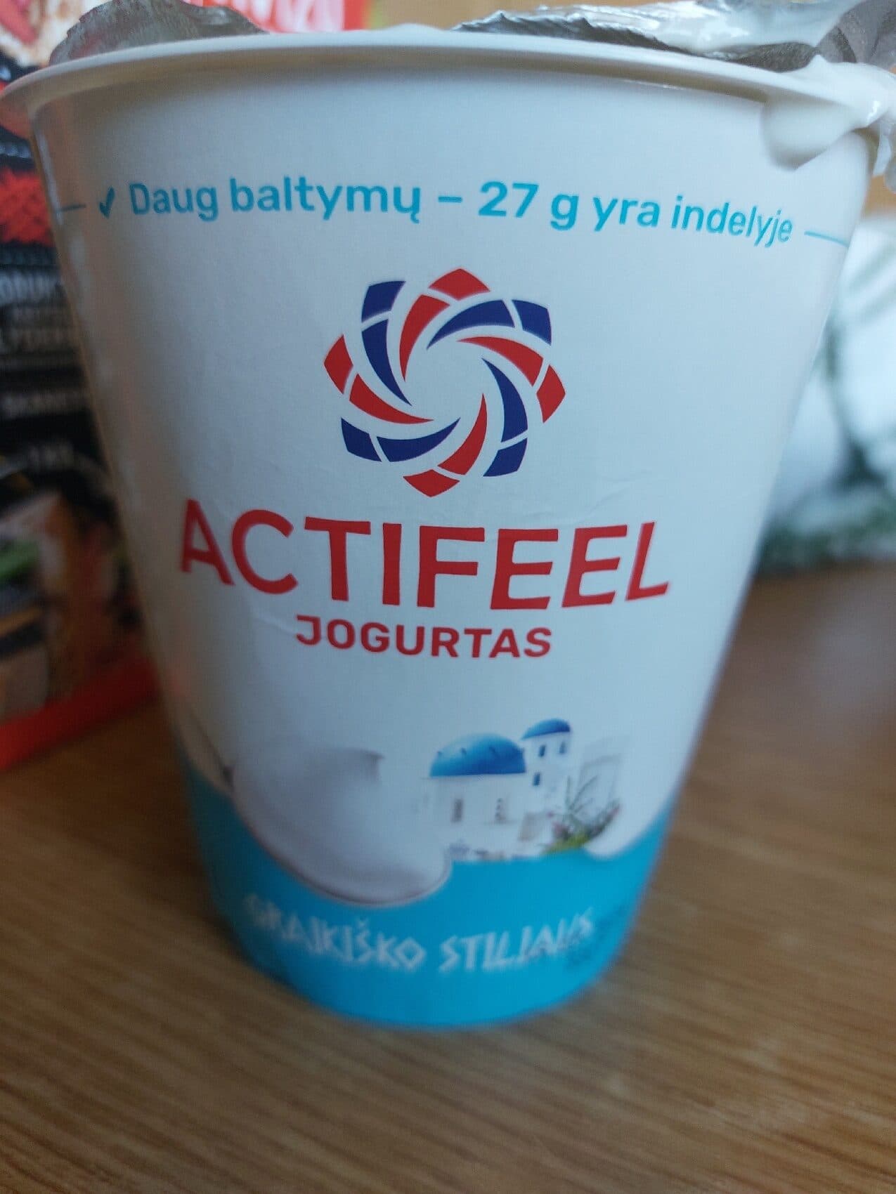 Actifeel Jogurtas (graikiško stiliaus) packshot