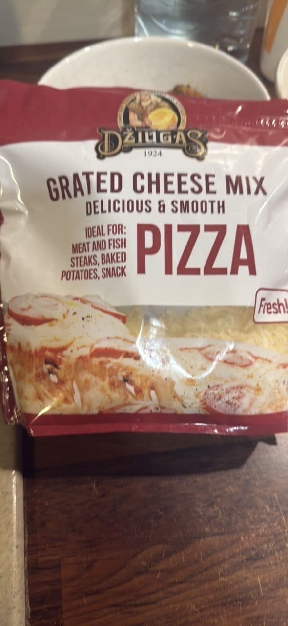 DŽIUGAS GRATED CHEESE MIX packshot