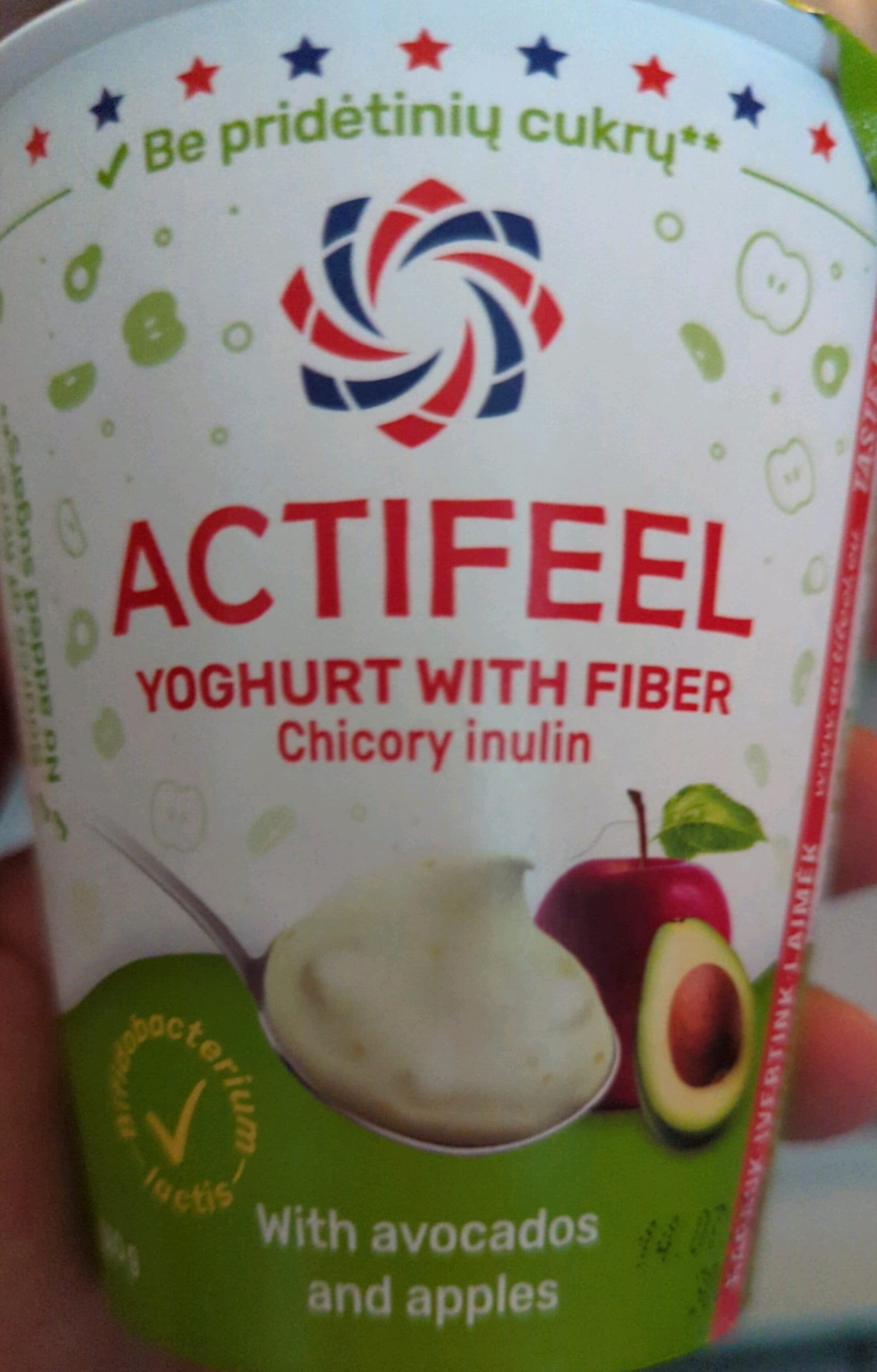 žemaitijos pienas actifeel jogurtas packshot