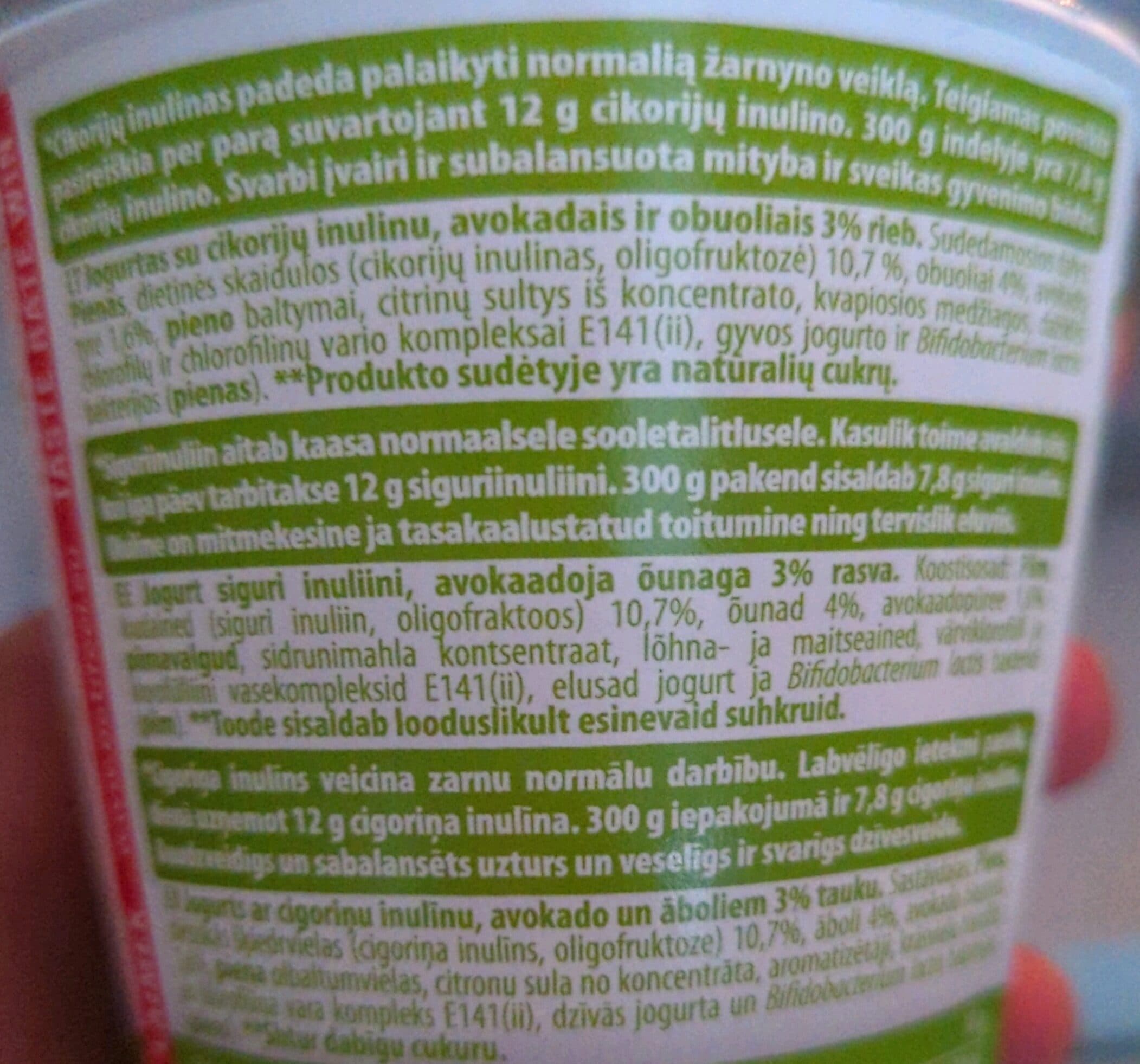 žemaitijos pienas actifeel jogurtas packshot