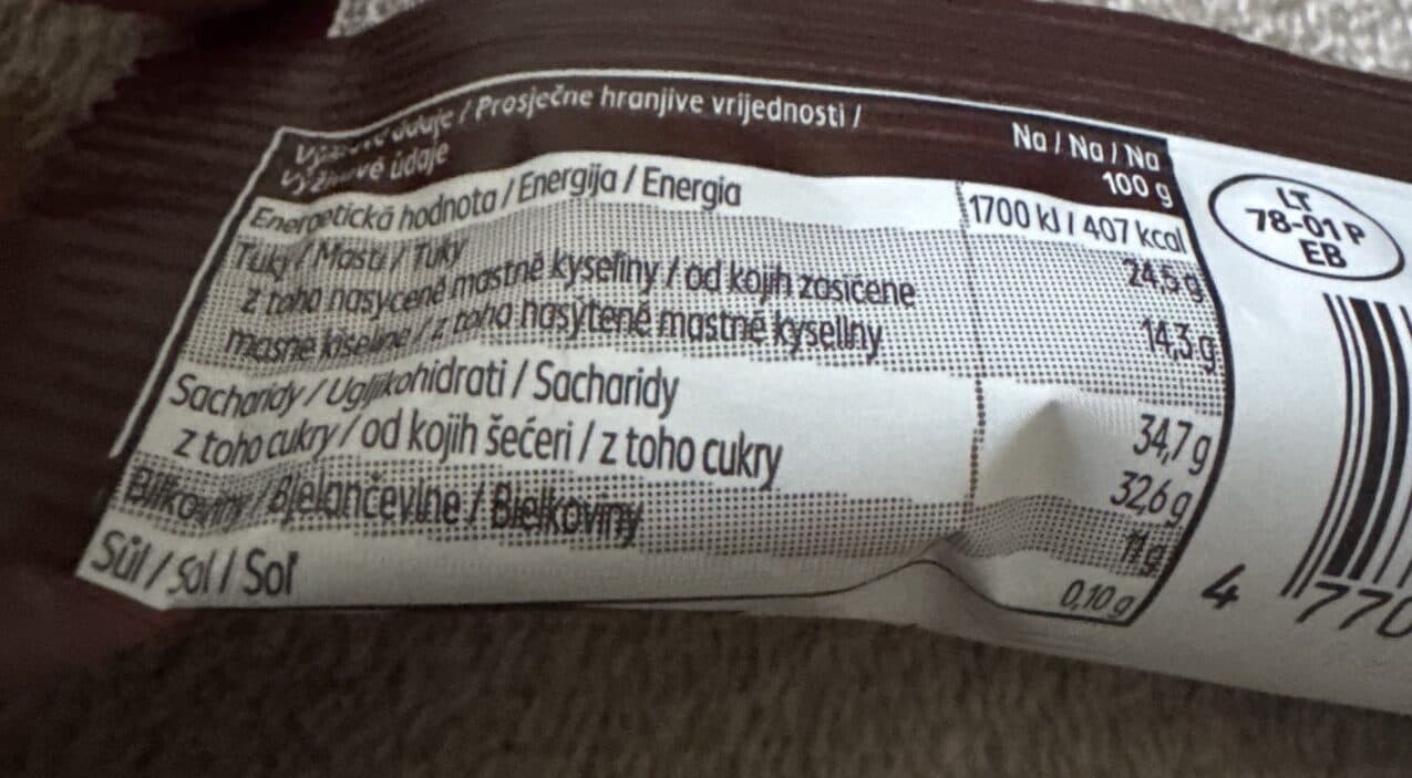 Kaufland Quark Riegel Schoko packshot