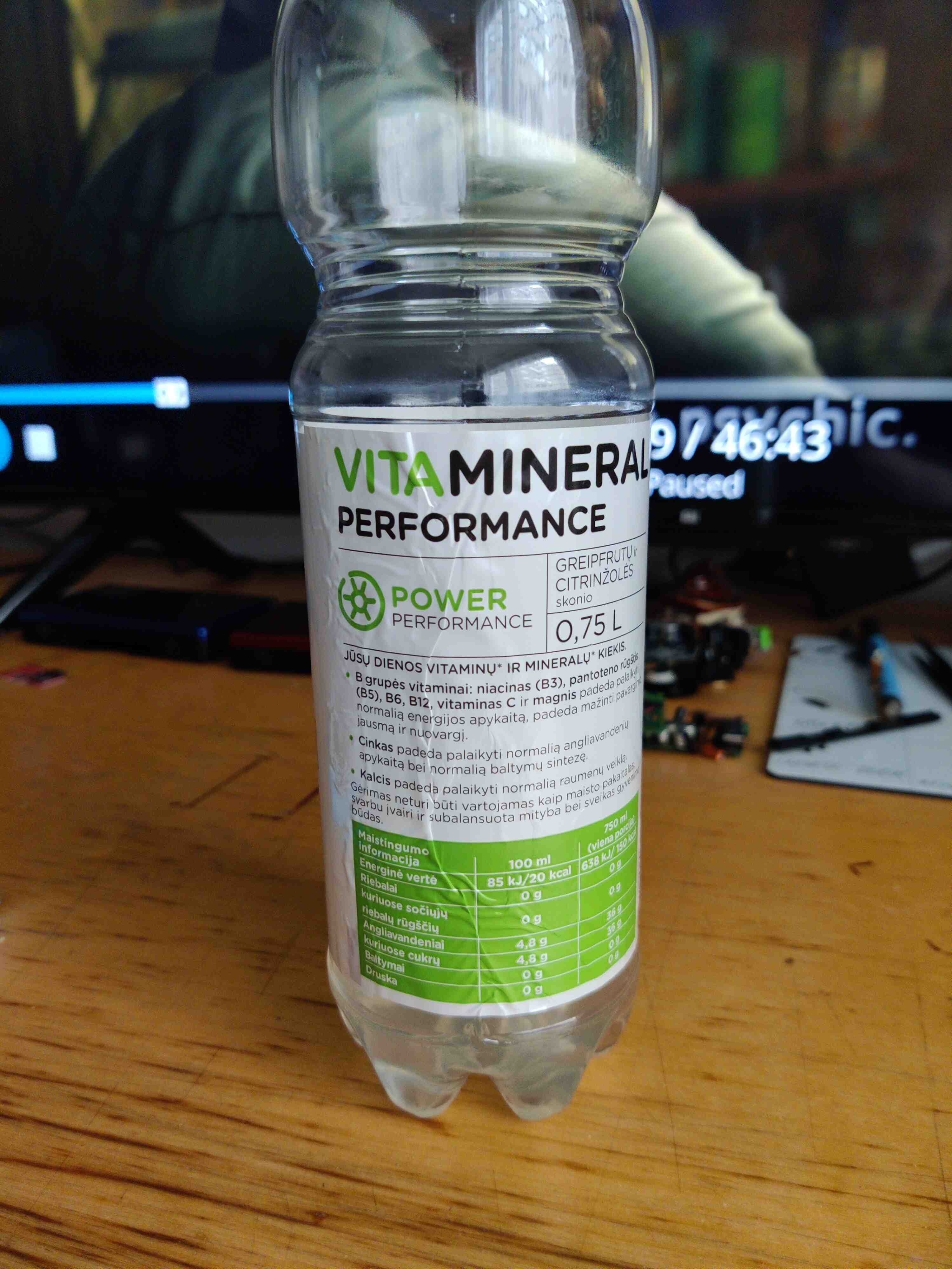 VitaMineral Performance drink packshot