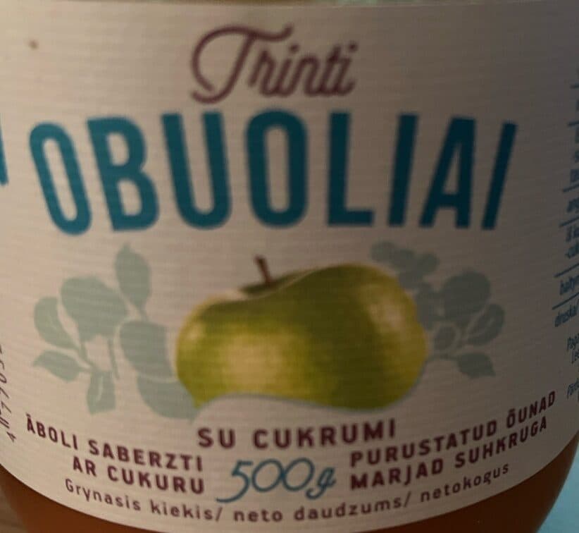 Skanovė Obuoliai Su Cukrumi packshot