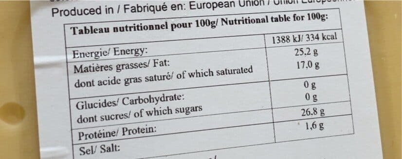 Open Food Facts Fromage Edam packshot
