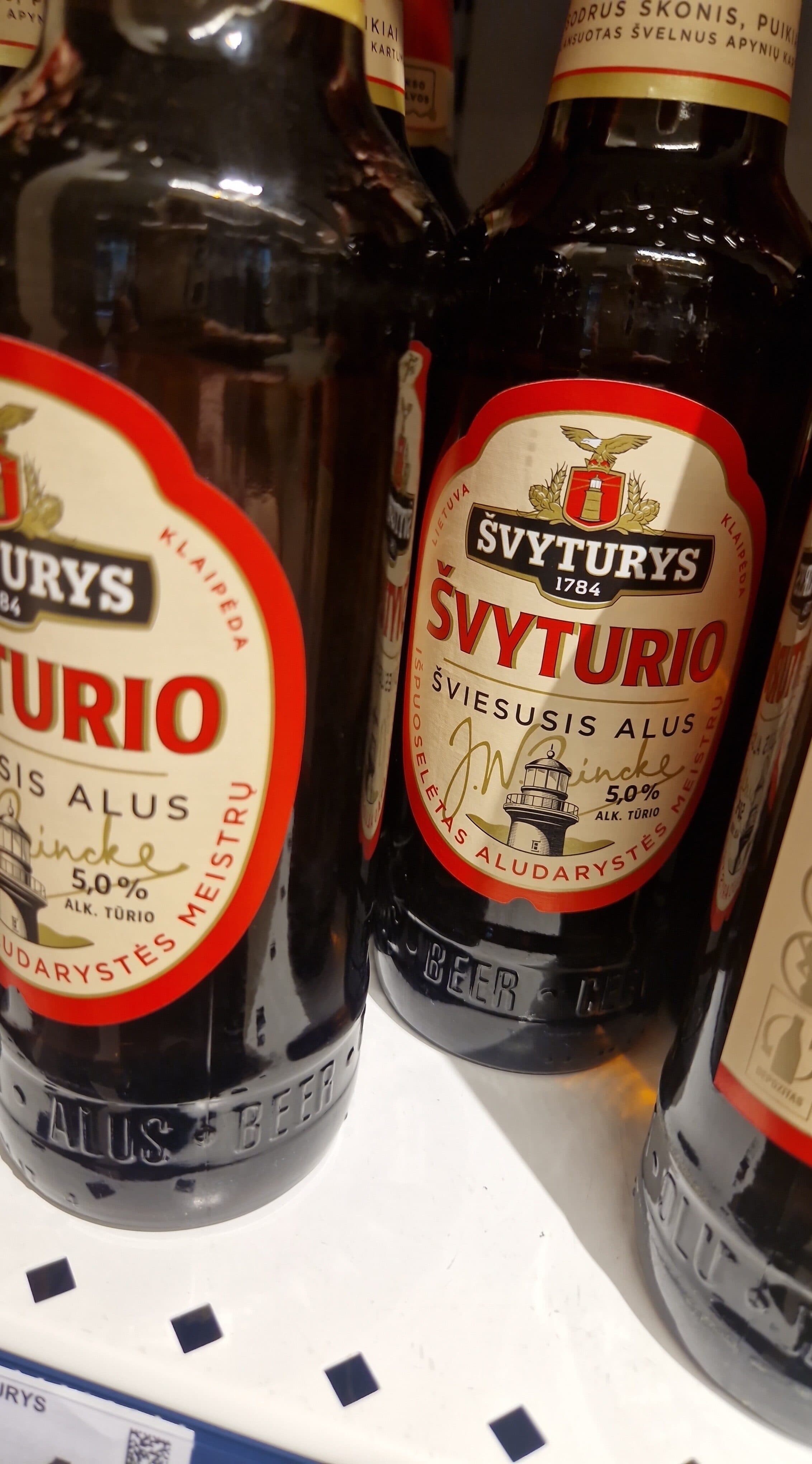 Švyturys alus packshot