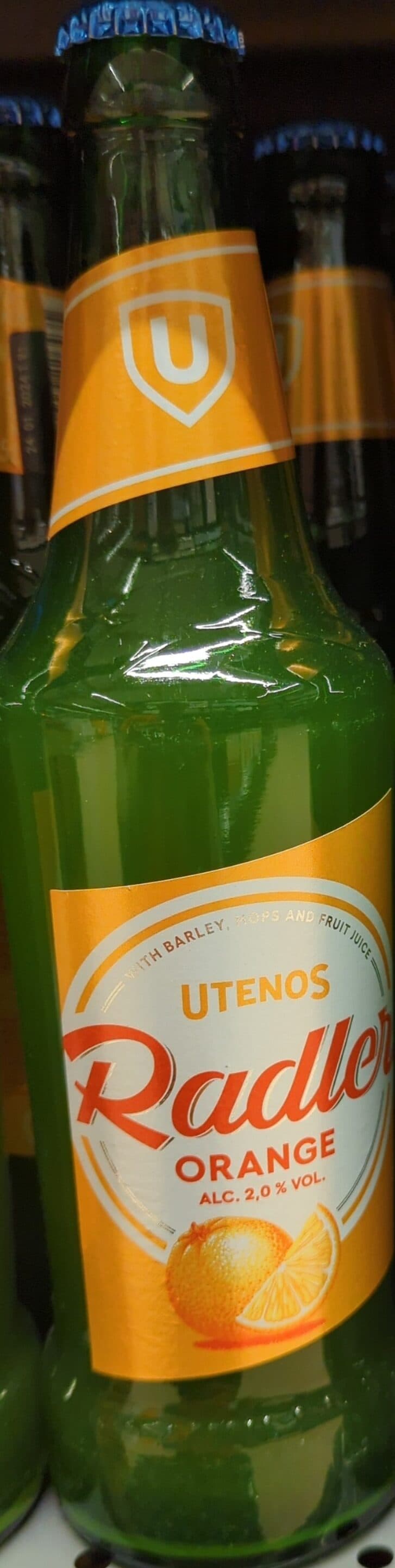 Utenos Radler packshot