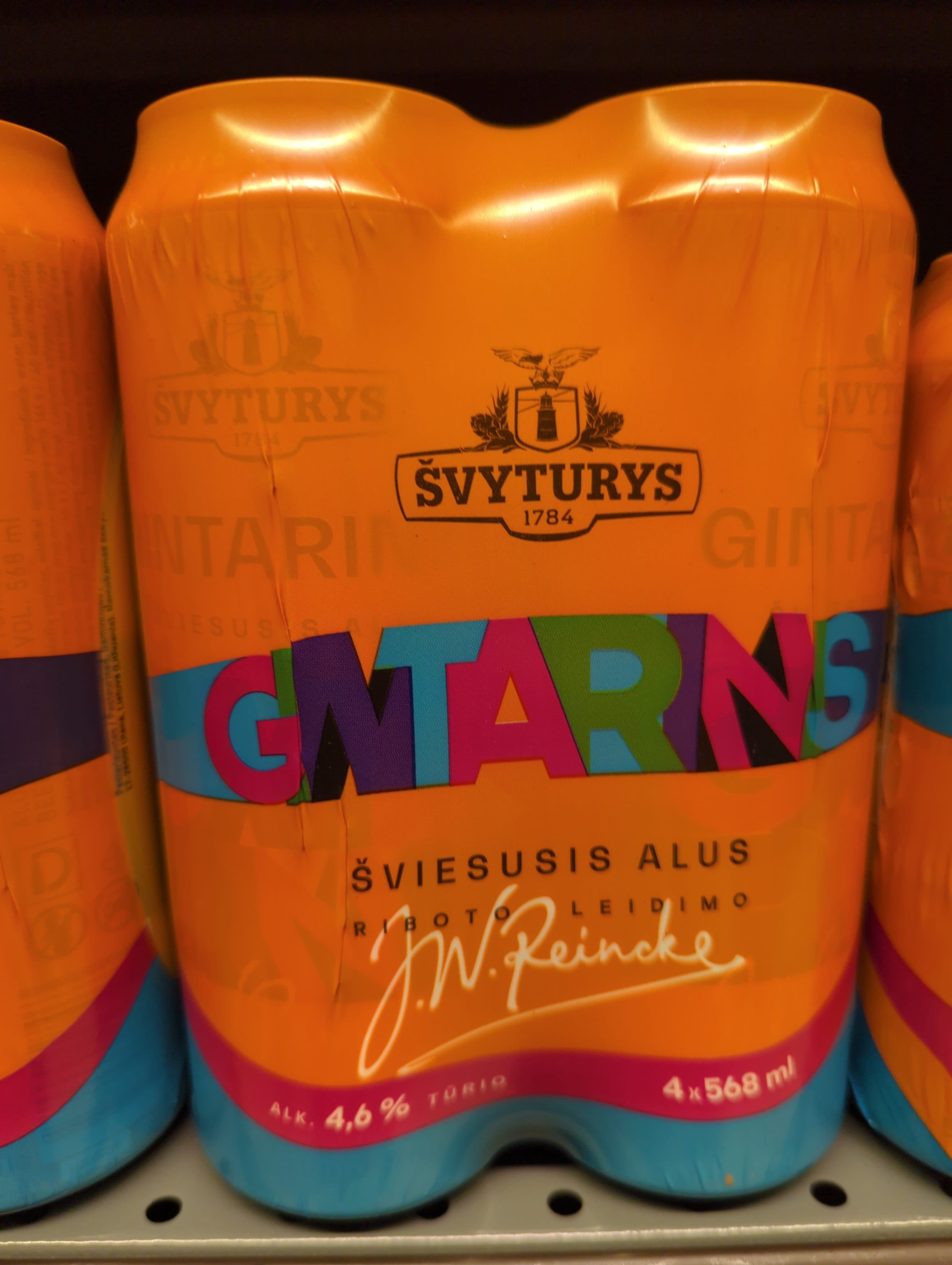 švyturys gintarinis packshot