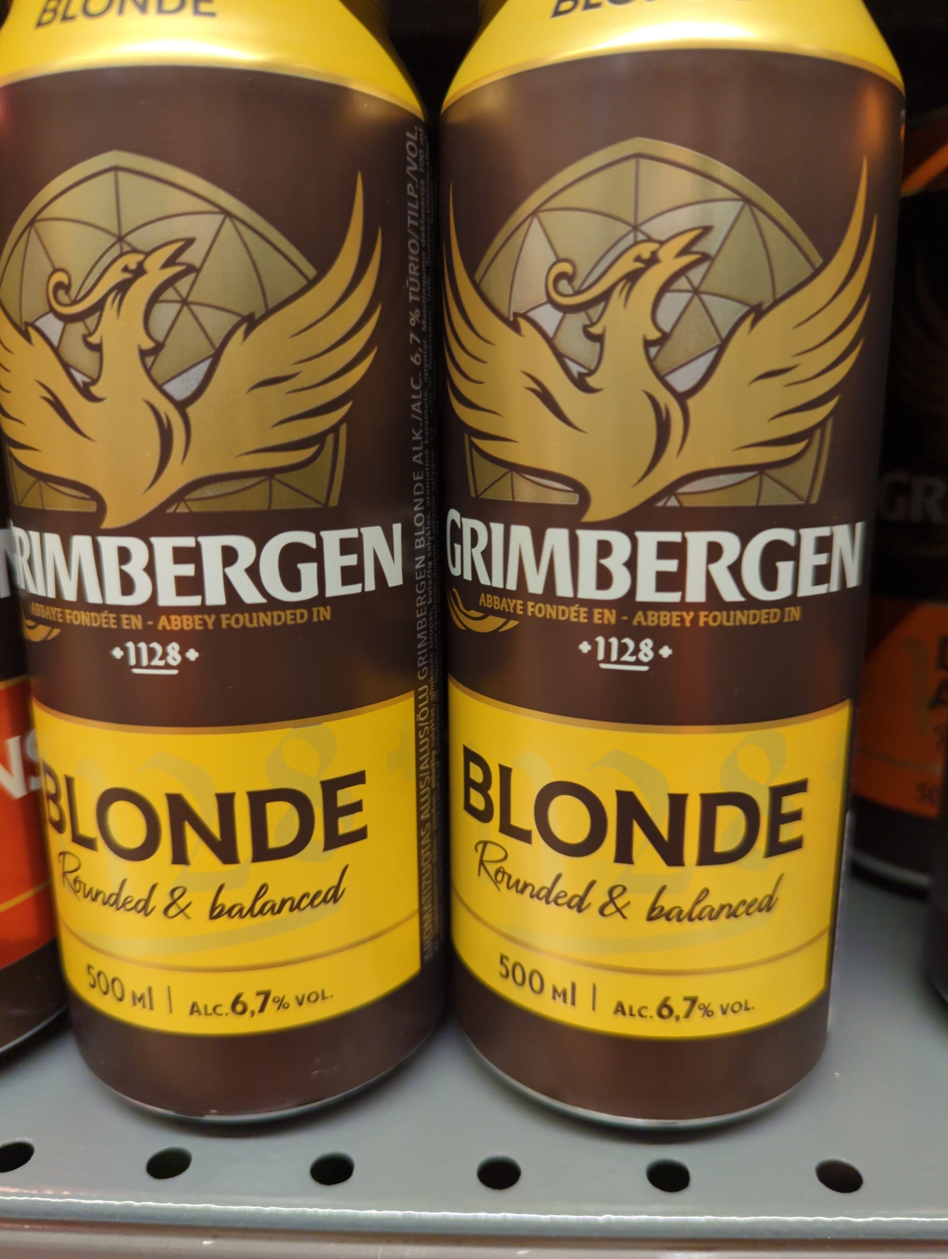 Grimbergen Grimbergen Blonde packshot