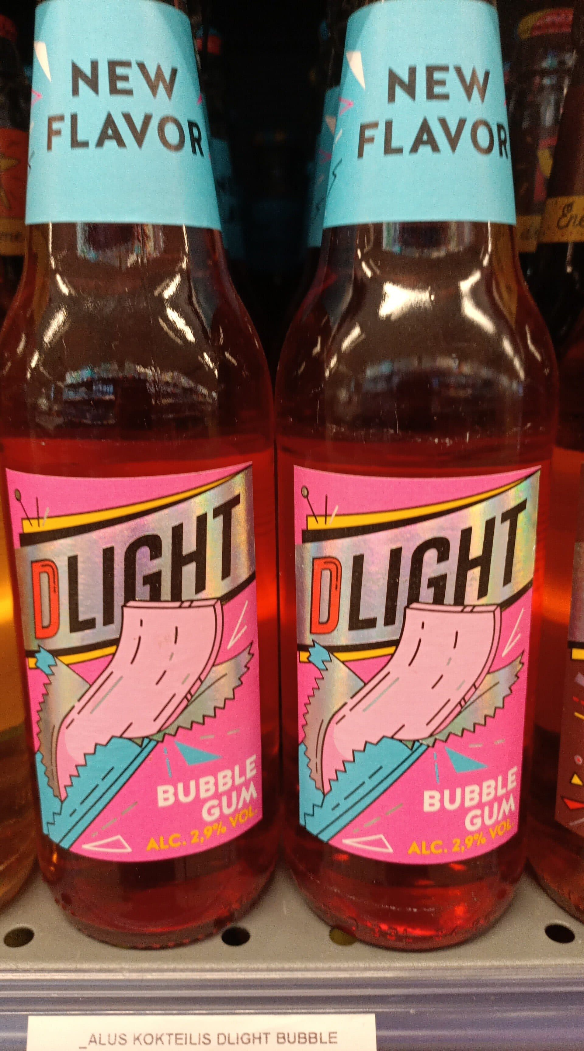 Dlight Bubble gum packshot