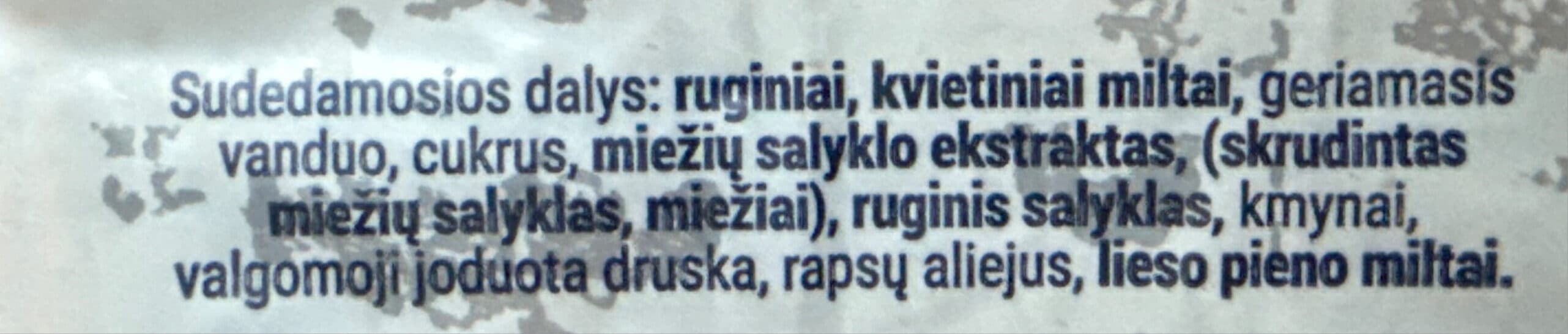 Kepykla gudobelė 4770350020565 packshot