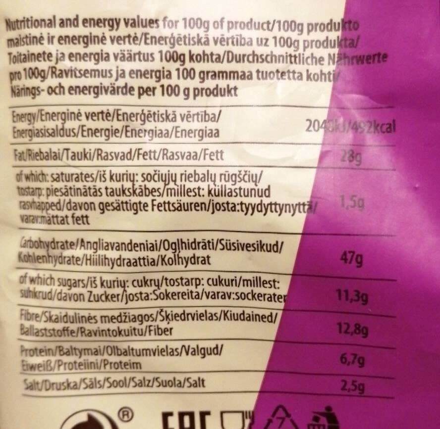 Bon chance Bread crisps packshot