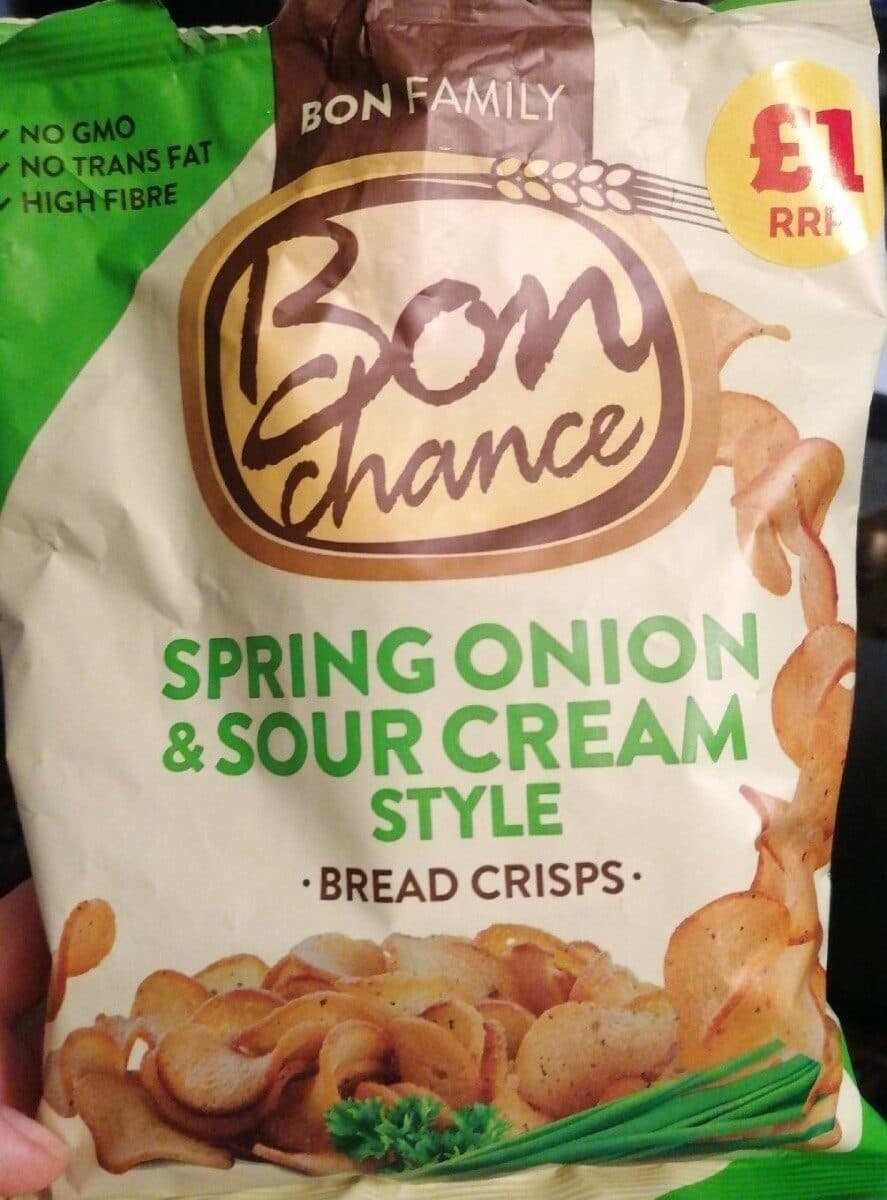 Gudobelė Bread crisps - Spring onion & sour cream packshot