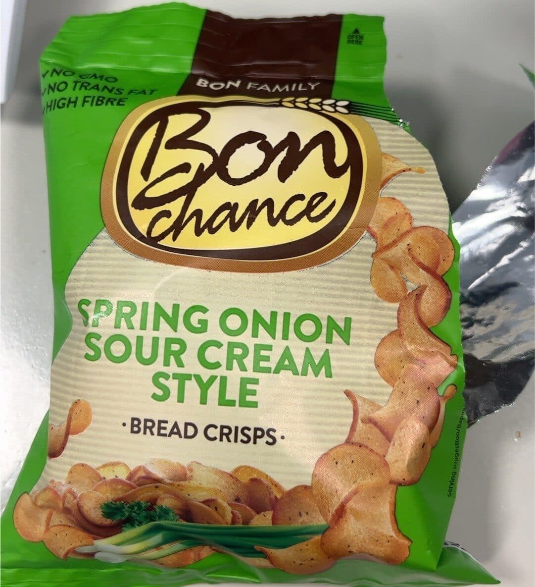 Spring onion sour cream packshot