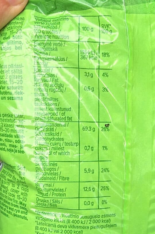 Skanėja Grikiai skaneja maiše packshot