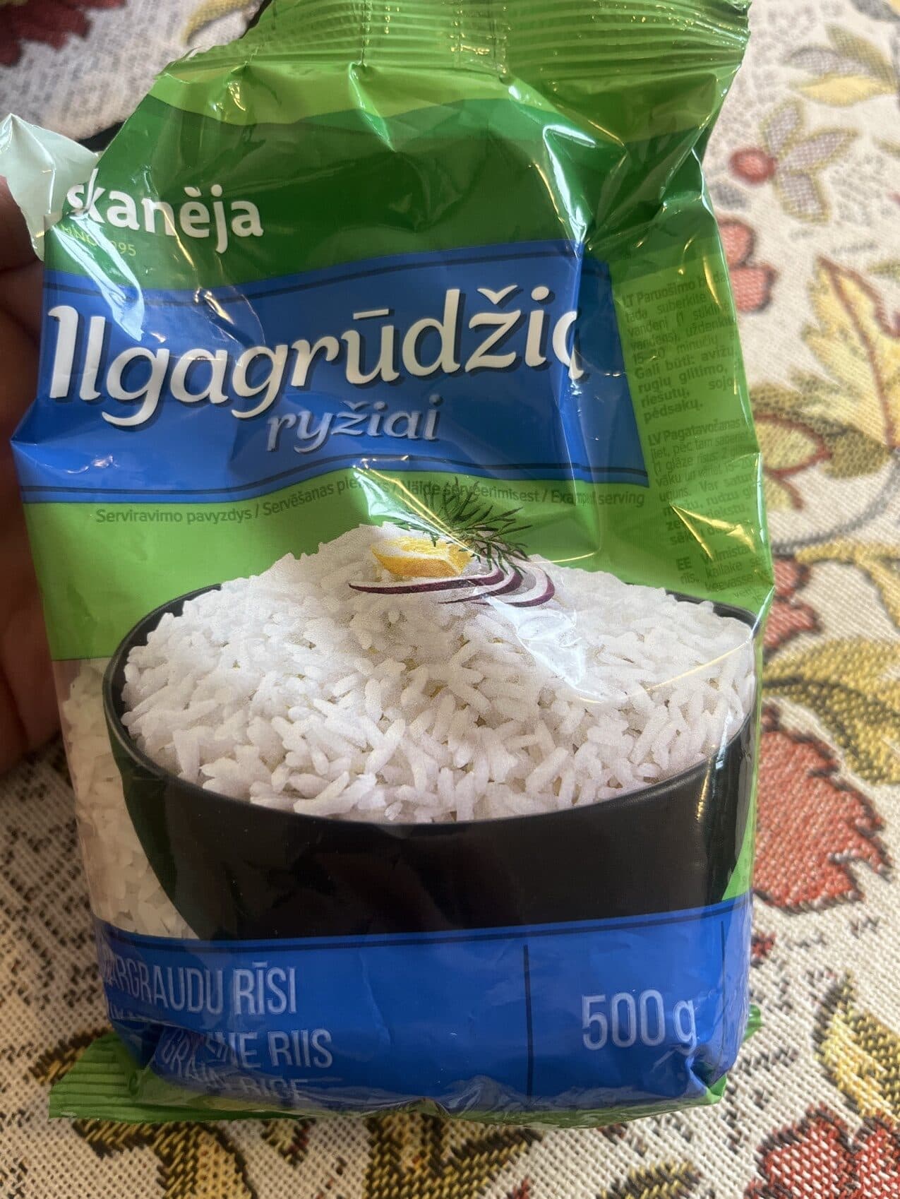 Skanėja Ryžiai packshot