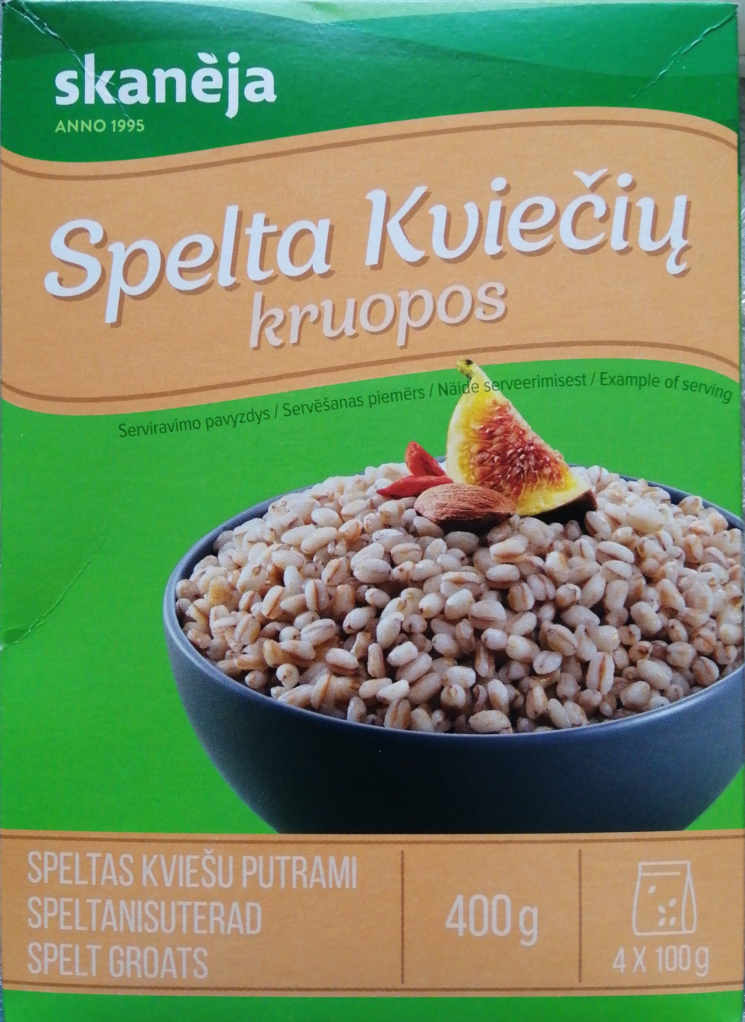 Skaneja Spelt groats packshot