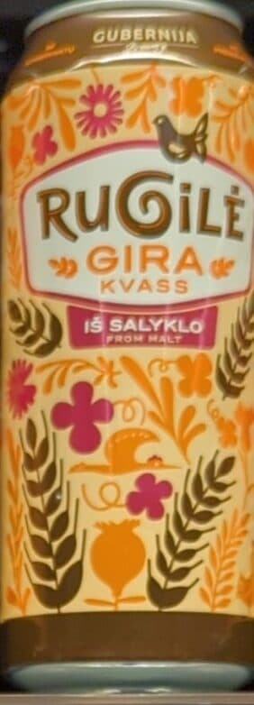 rugilė Gira rugile is salyklo packshot